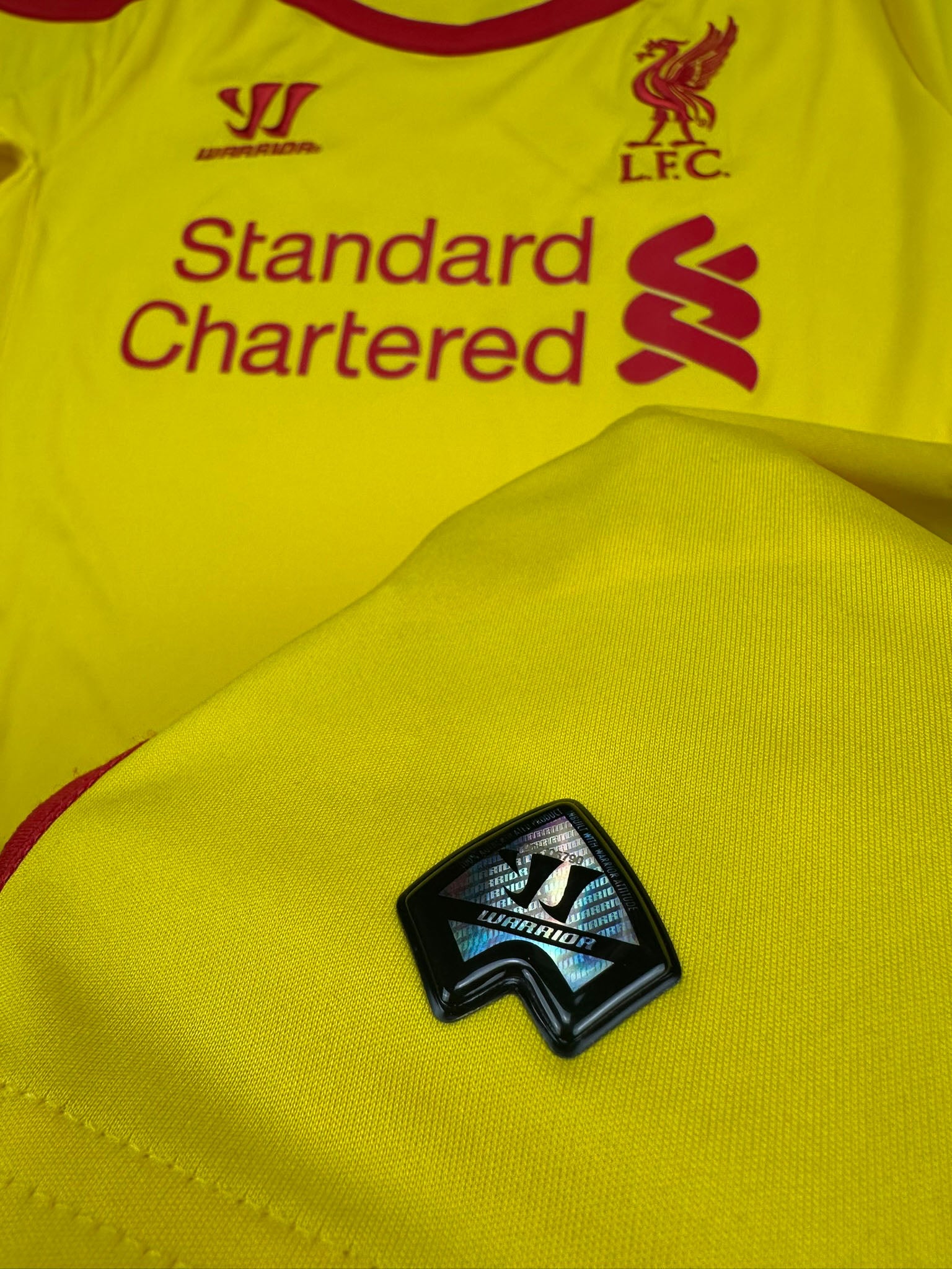 Liverpool 2014-15 Auswärts Trikot M warrior