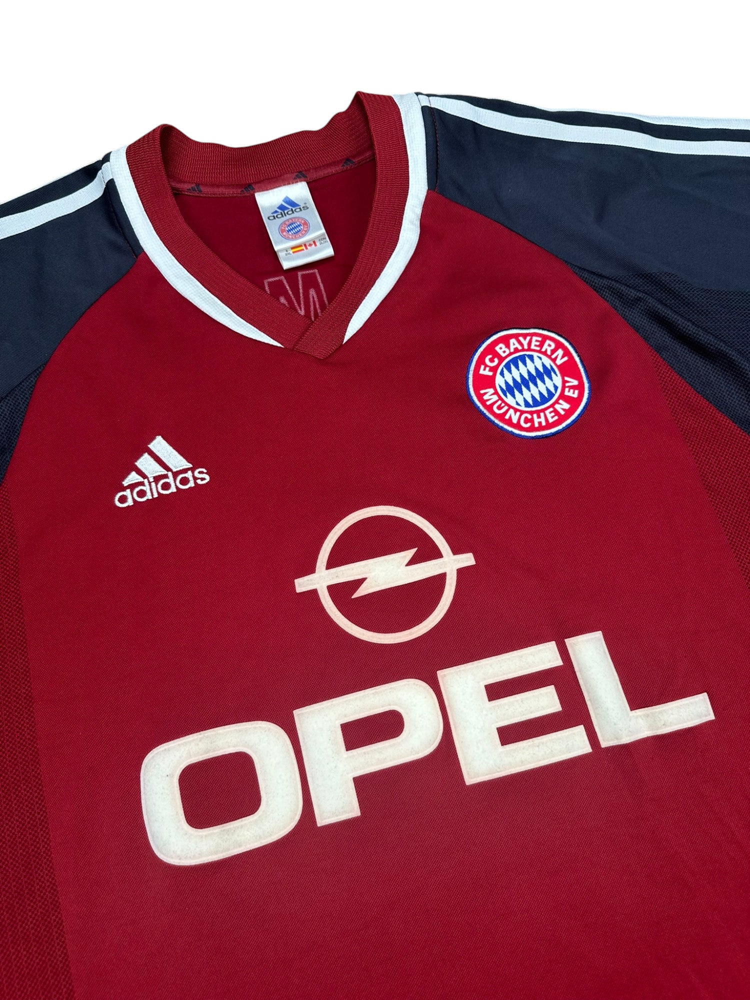 Bayern München 2001-03 "Scholl" Heim Trikot XXL adidas