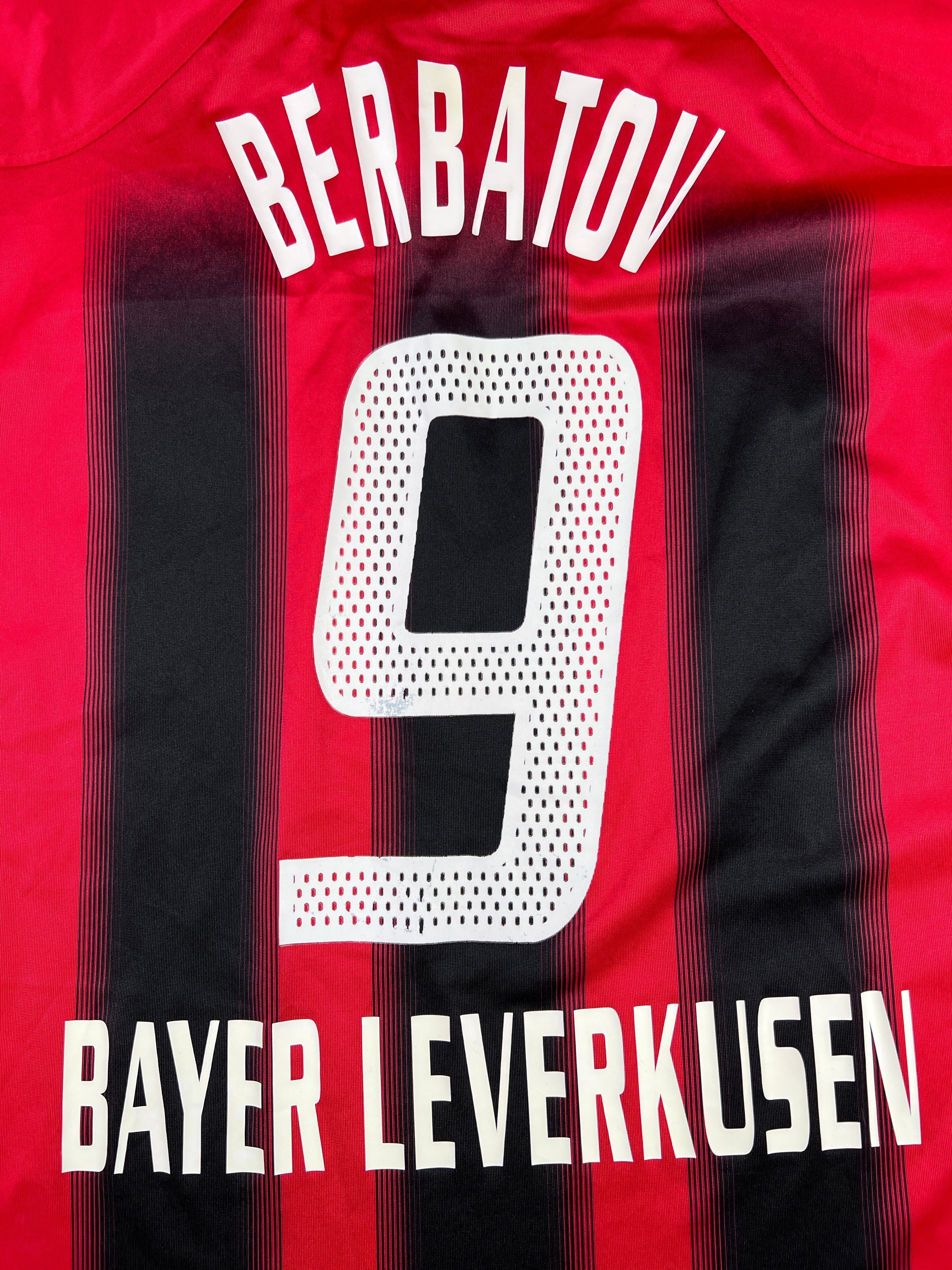 Bayer 04 Leverkusen 2004-06 "Berbatov" Heim Trikot "XL" adidas