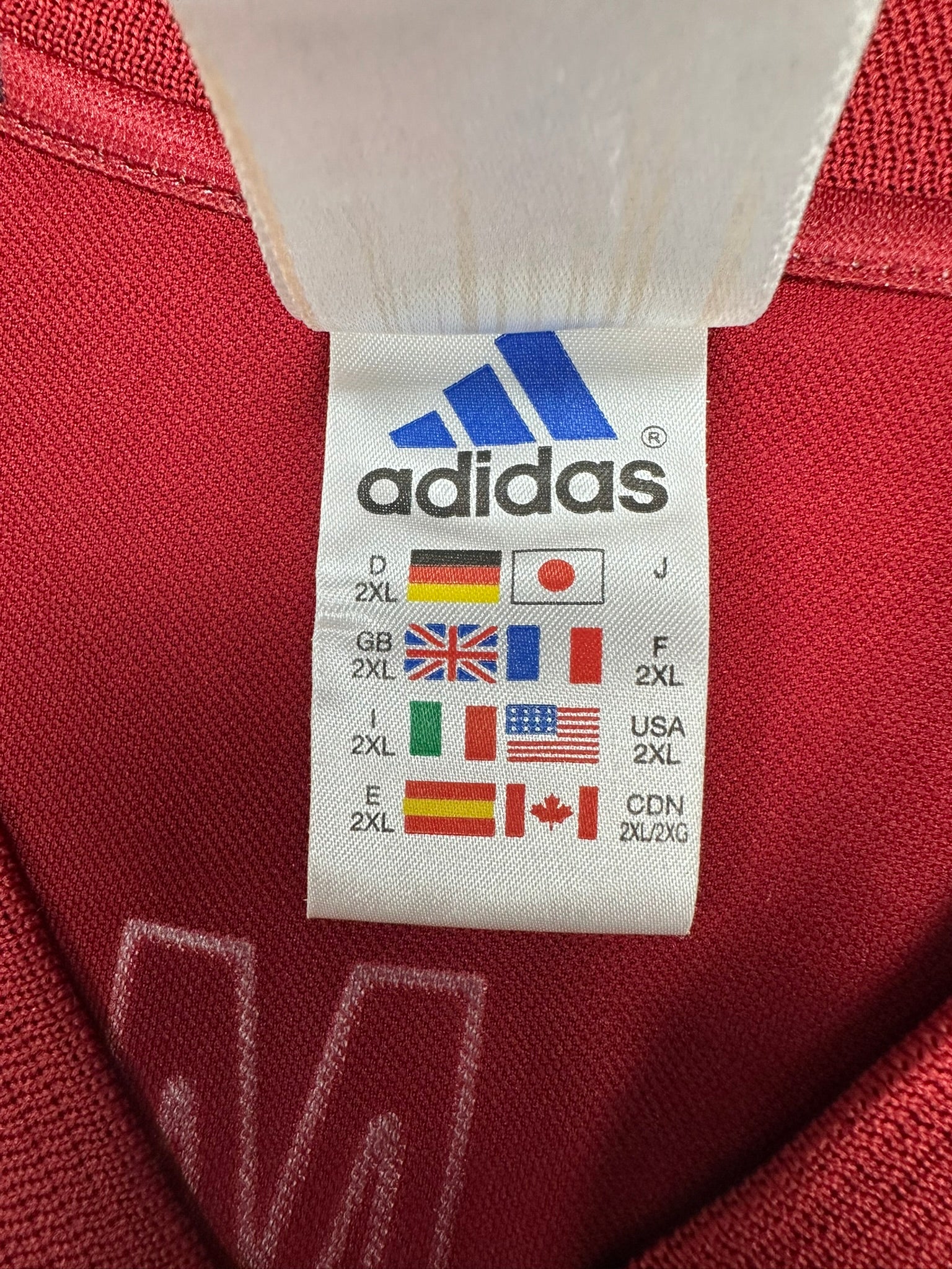 Bayern München 2001-03 "Scholl" Heim Trikot XXL adidas