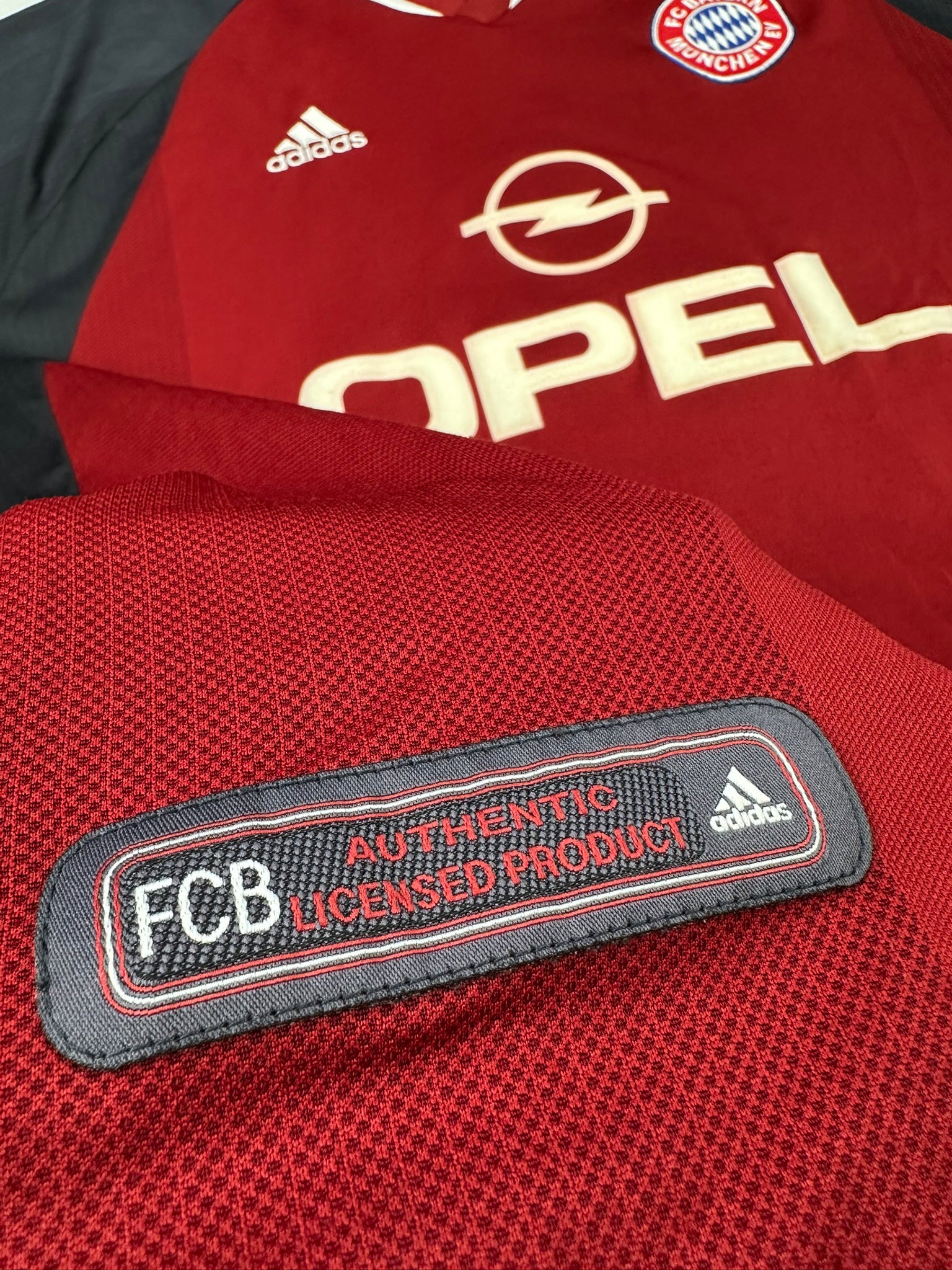 Bayern München 2001-03 "Scholl" Heim Trikot XXL adidas