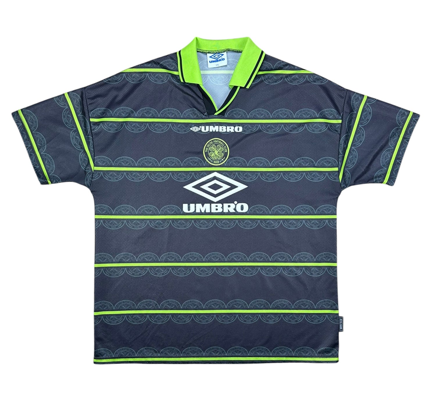 Celtic 1998-99 Auswärts Trikot XXL Umbro