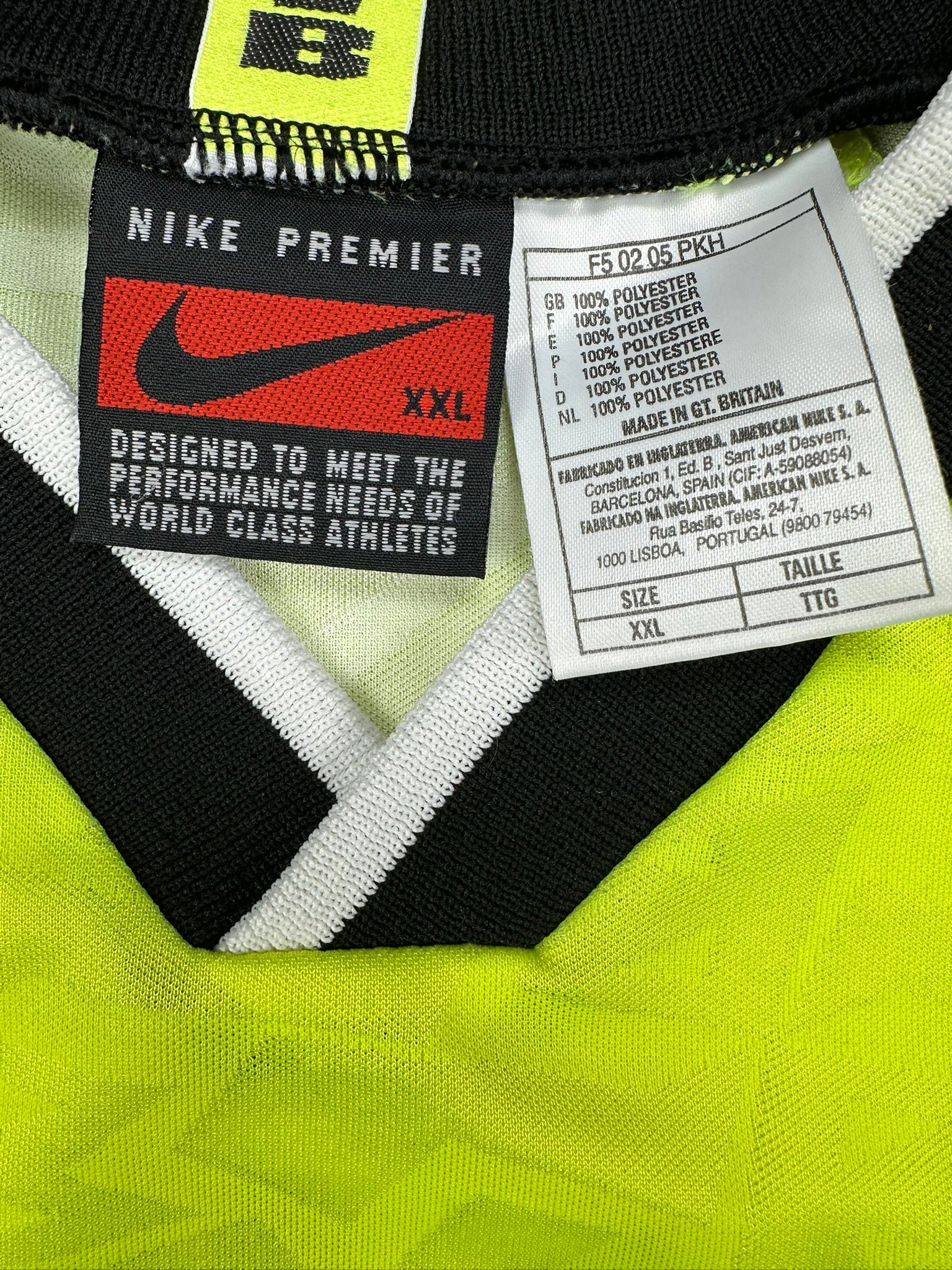 Borussia Dortmund 1995-96 Heim Trikot XXL nike BVB