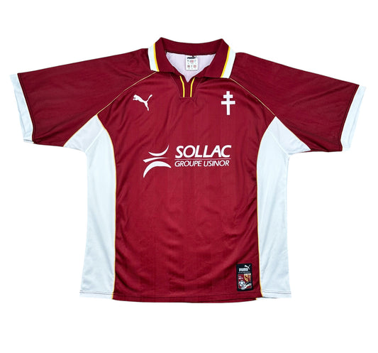 FC Metz 1998-99 Heim Trikot XL puma