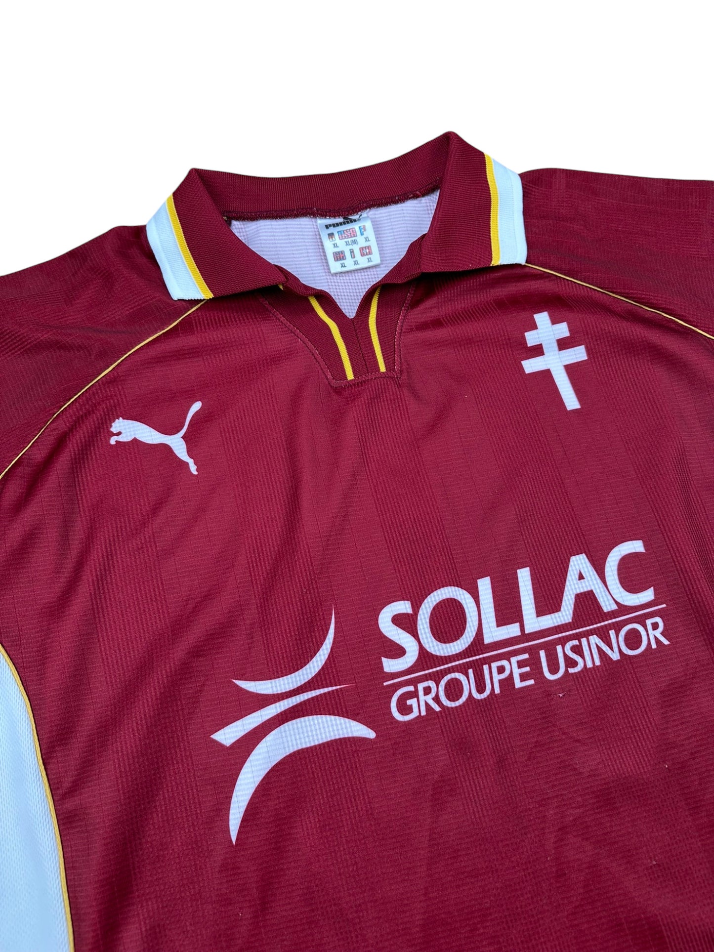 FC Metz 1998-99 Heim Trikot XL puma