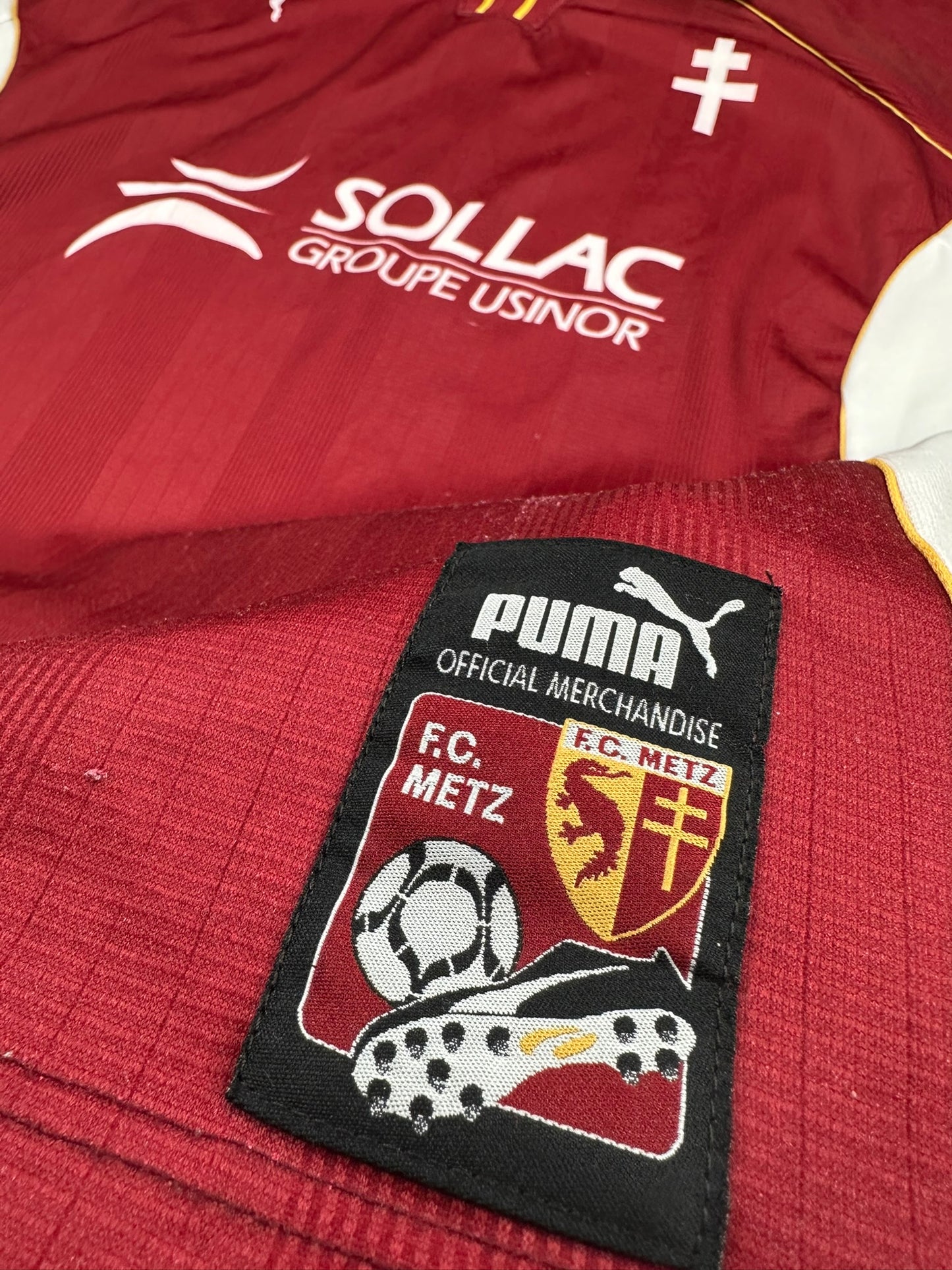 FC Metz 1998-99 Heim Trikot XL puma