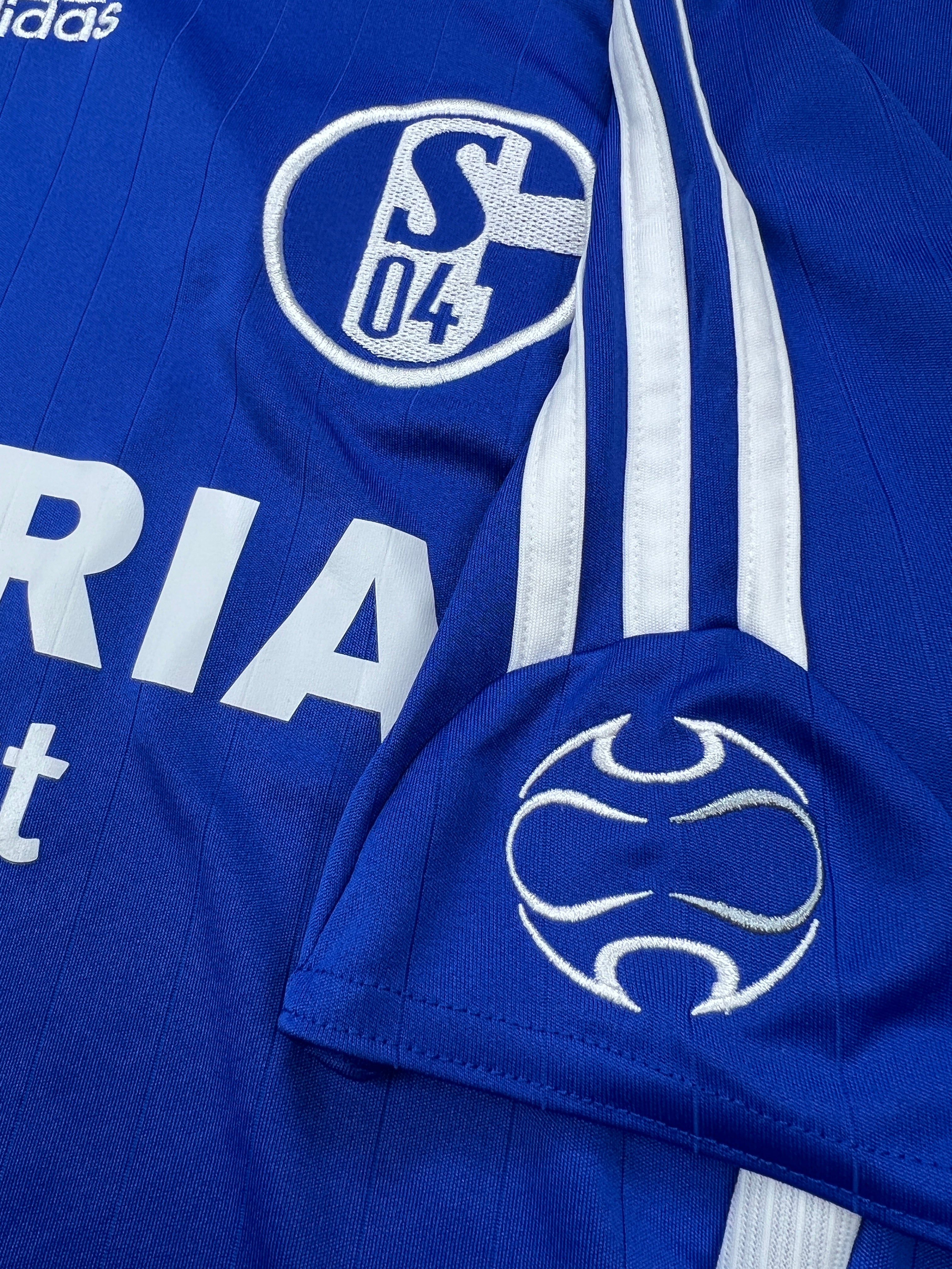 Schalke 04 2006-08 Heim Trikot L adidas