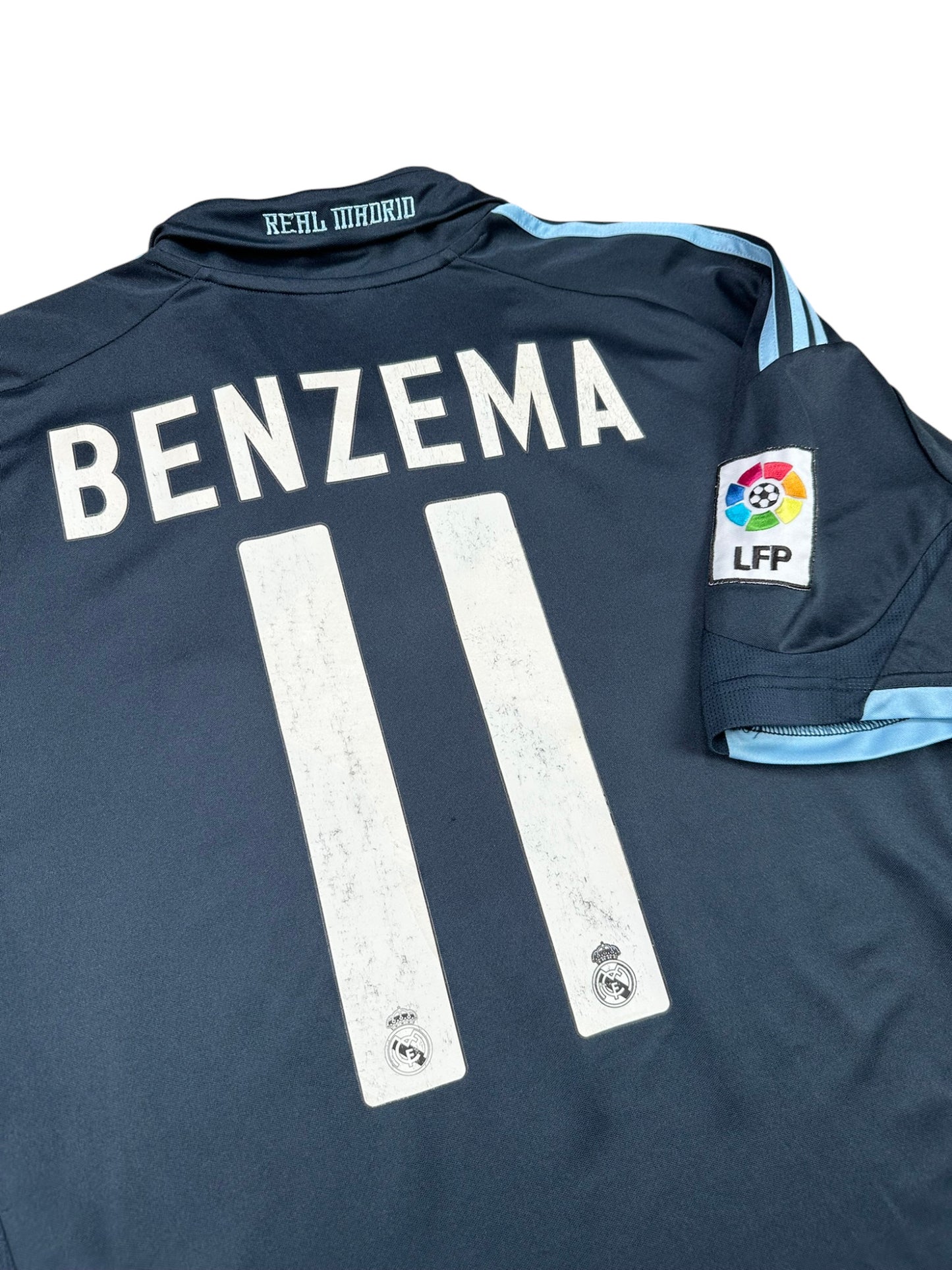 Real Madrid 2009-10 "Benzema" Auswärts Trikot M adidas
