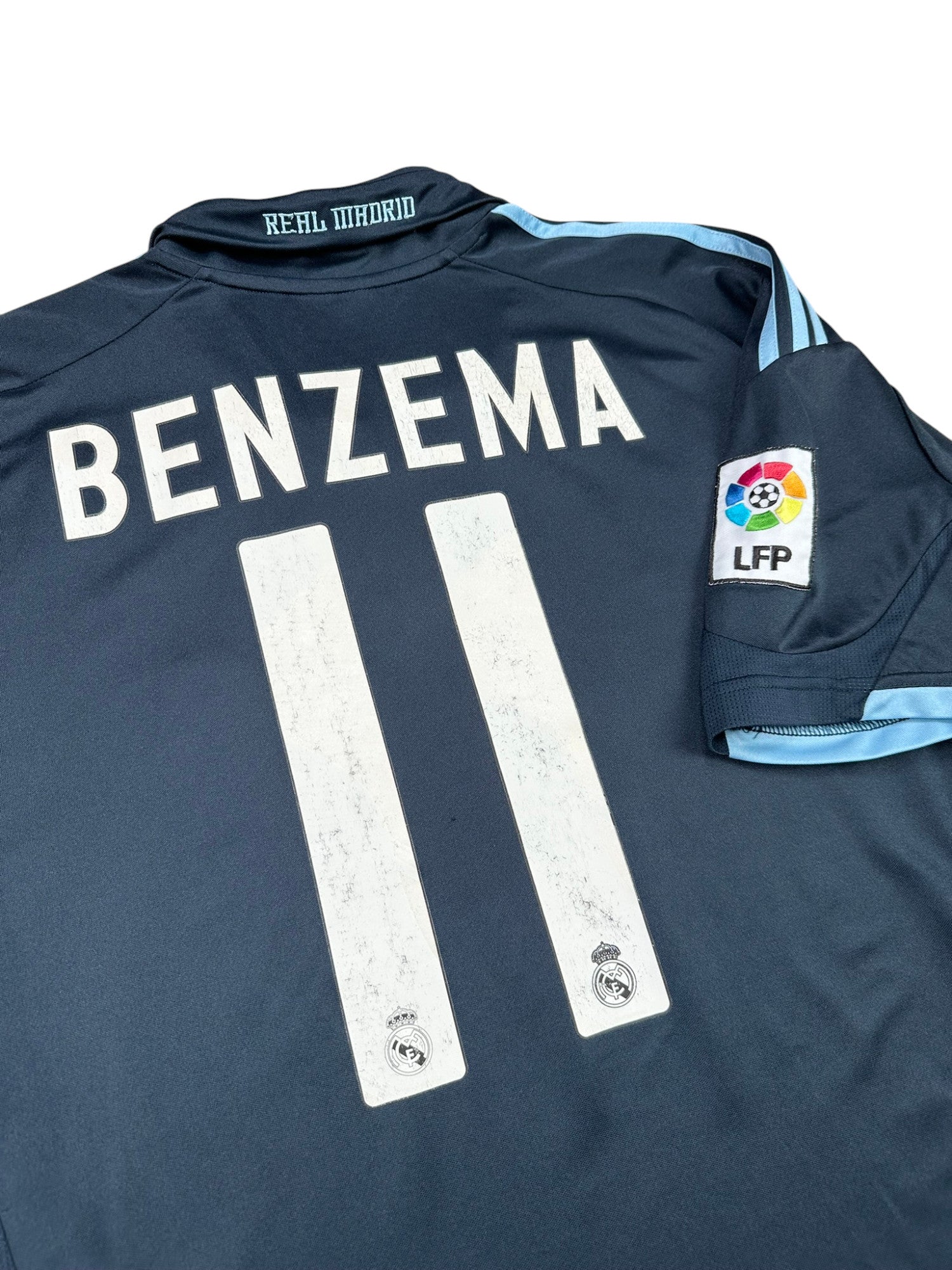 Real Madrid 2009-10 "Benzema" Auswärts Trikot M adidas