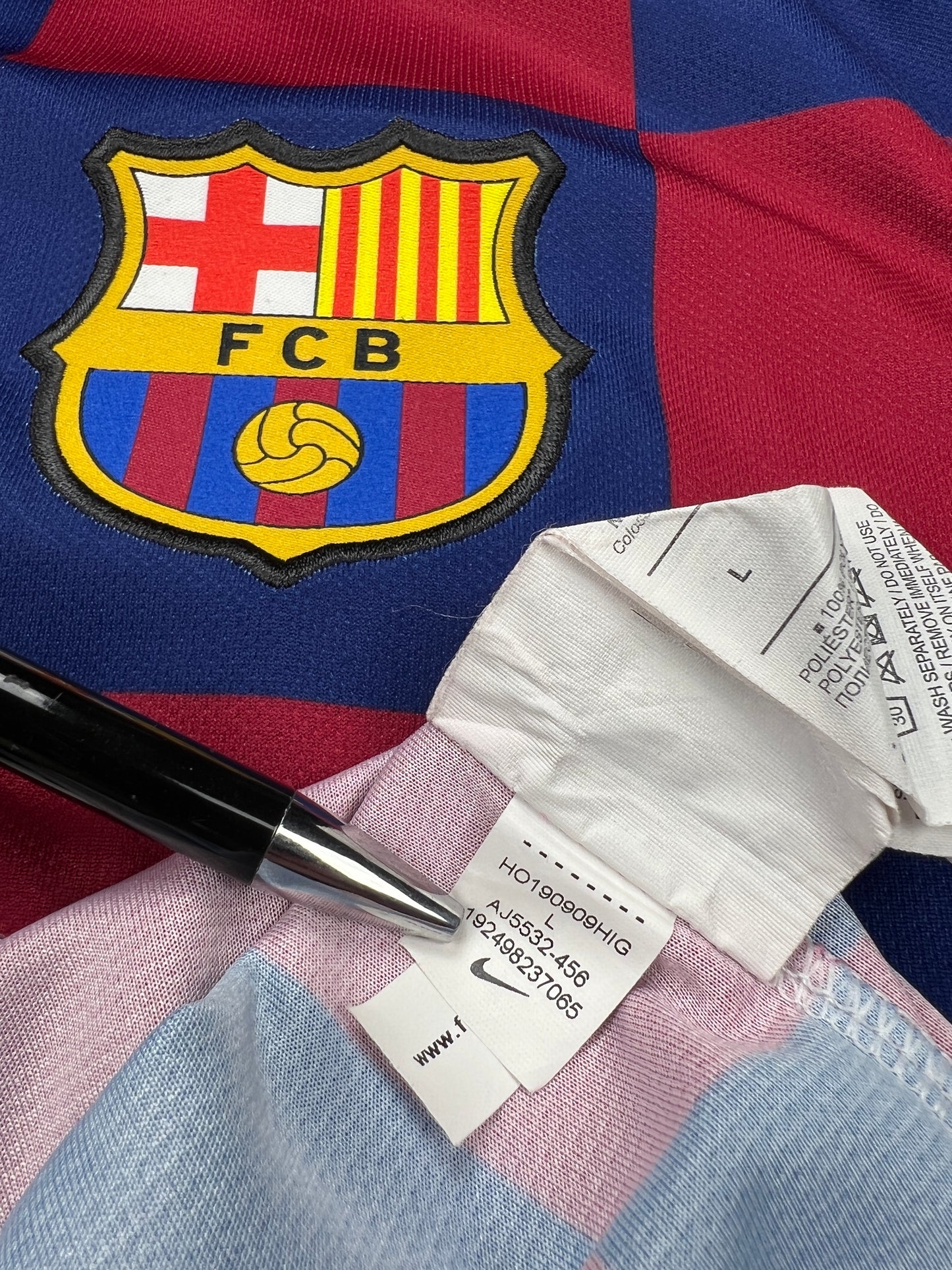 Barcelona 2019-20 "Messi" Heim Trikot L nike