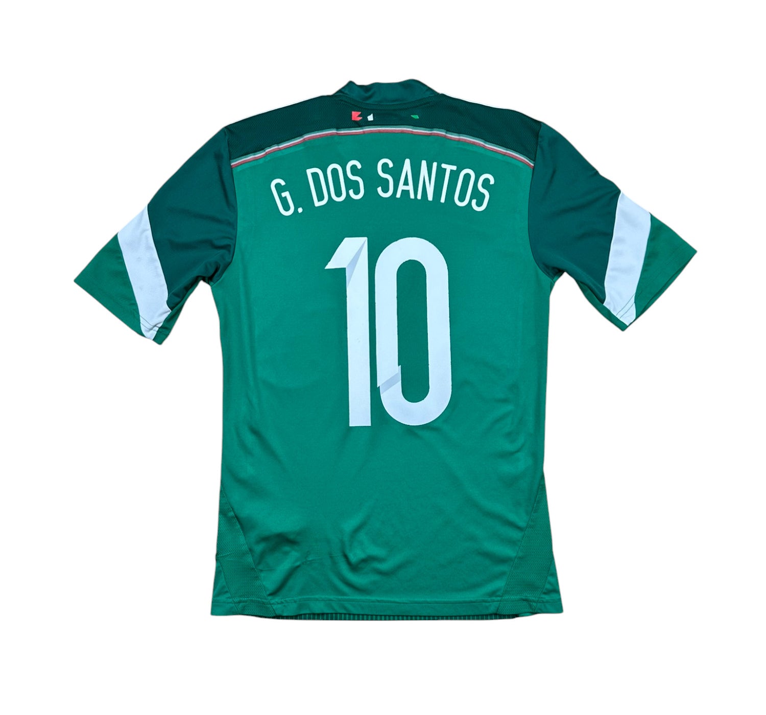 Mexiko 2014-16 "G. Dos Santos" Heim Trikot XS adidas