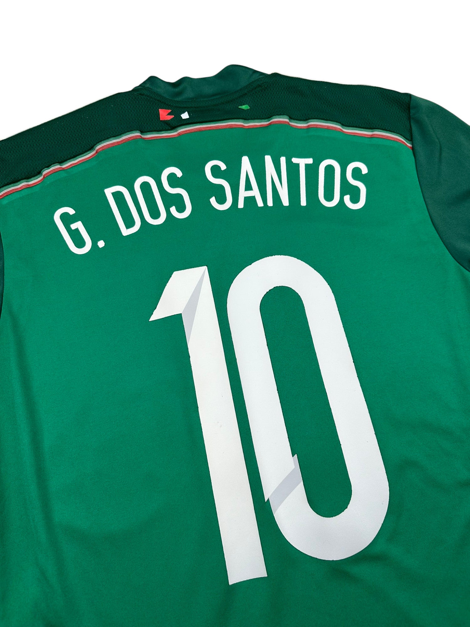 Mexiko 2014-16 "G. Dos Santos" Heim Trikot XS adidas
