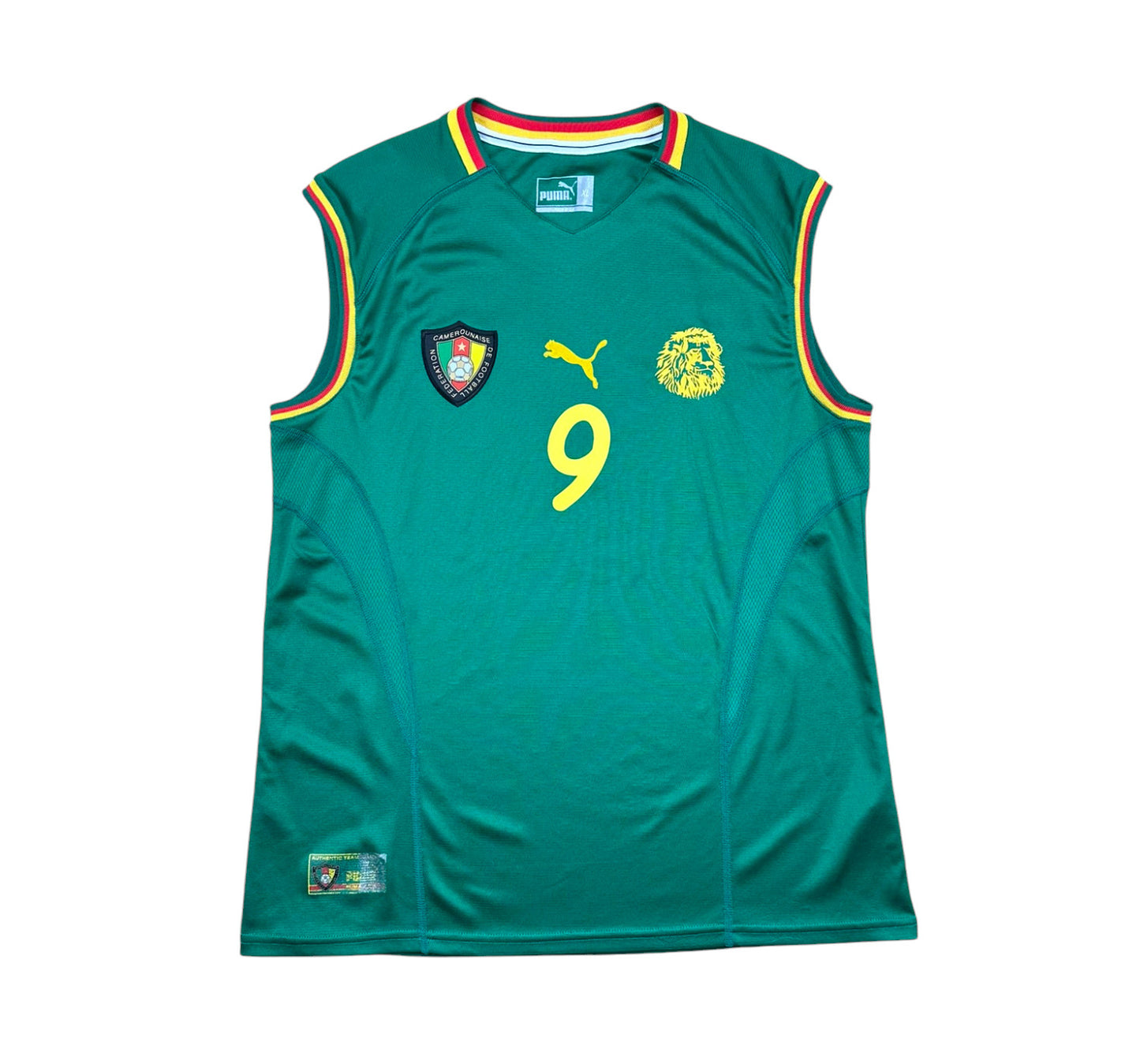 Kamerun 2002 "Eto´o" Heim Trikot XL (L fit) puma