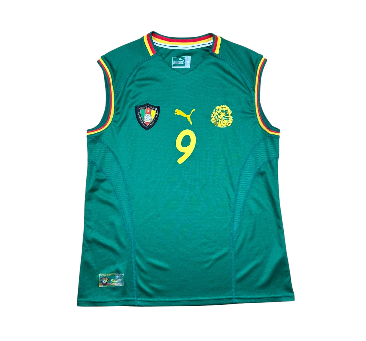 Kamerun 2002 "Eto´o" Heim Trikot XL (L fit) puma