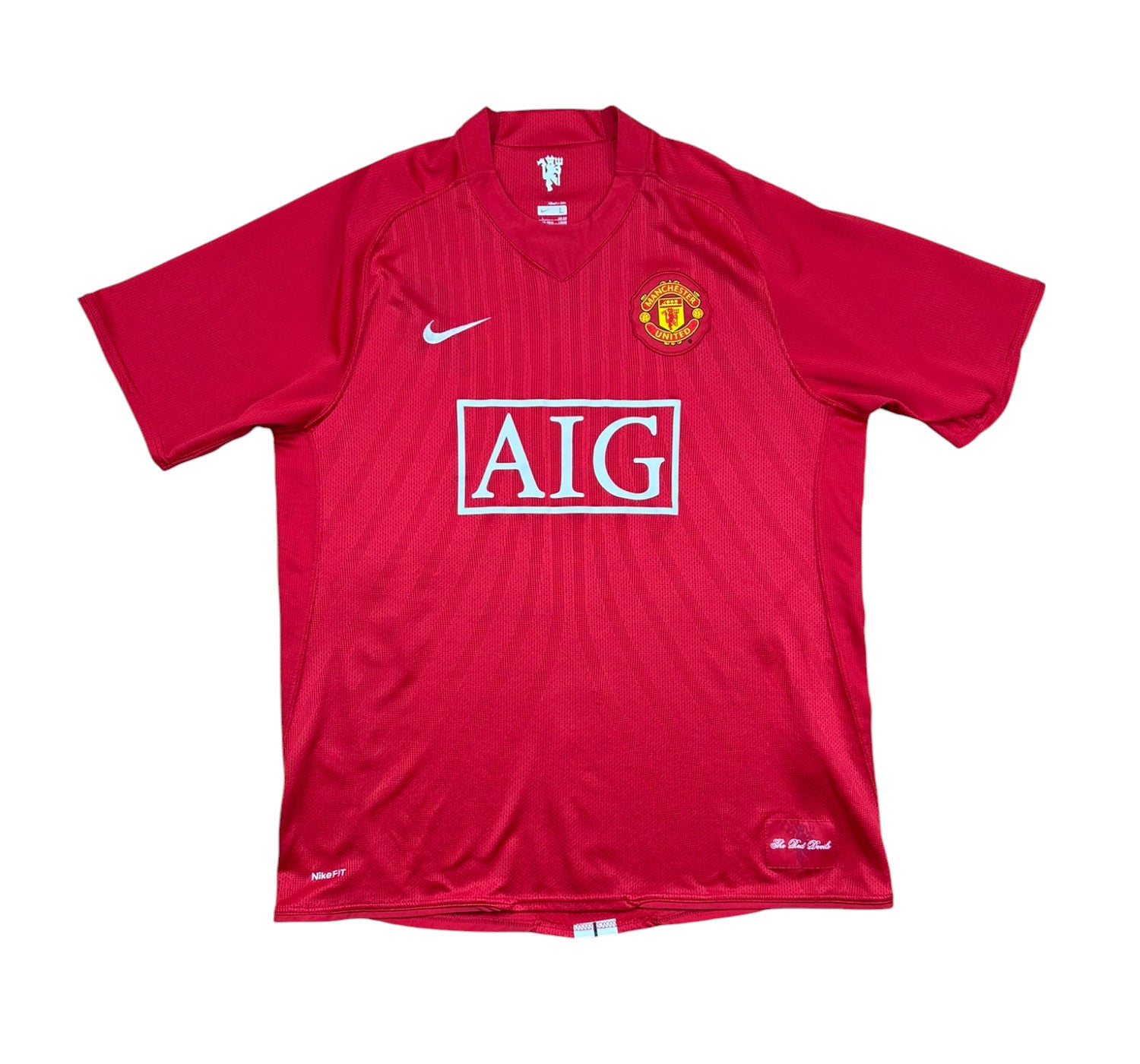 Manchester United 2007-09 "Cristiano Ronaldo" Heim Trikot L nike
