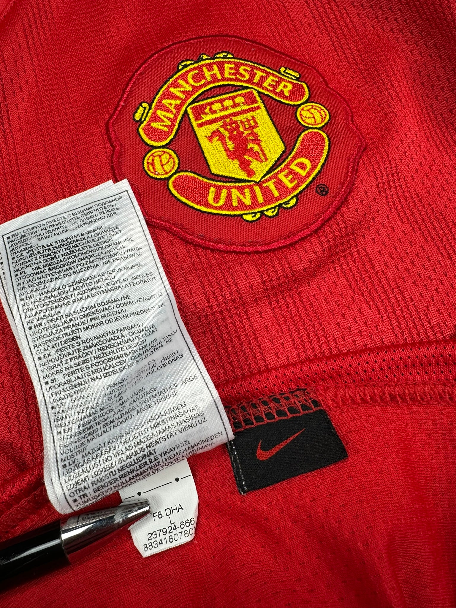 Manchester United 2007-09 "Cristiano Ronaldo" Heim Trikot L nike