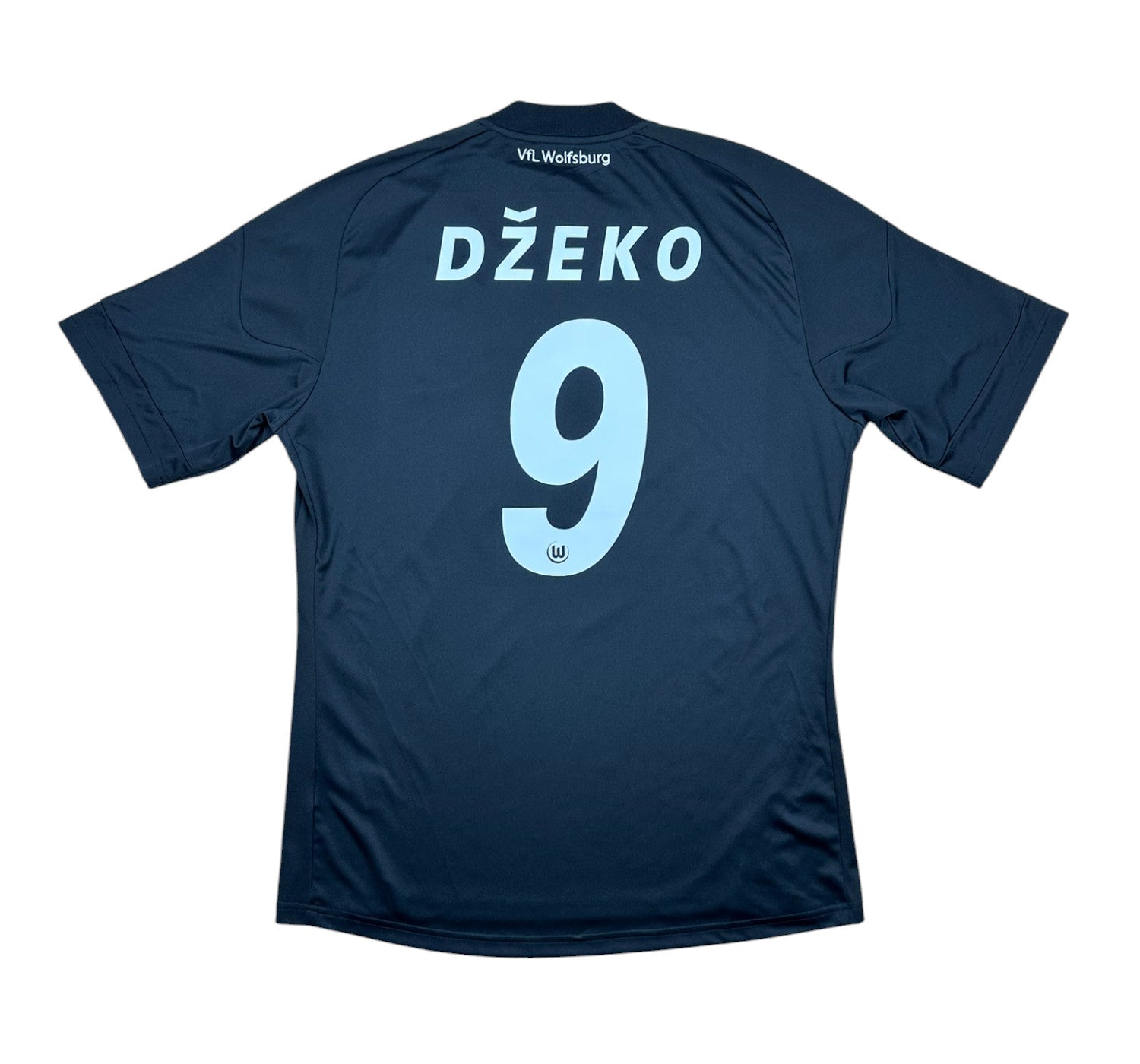 VfL Wolfsburg 2010-12 "Džeko" Auswärts Trikot L adidas