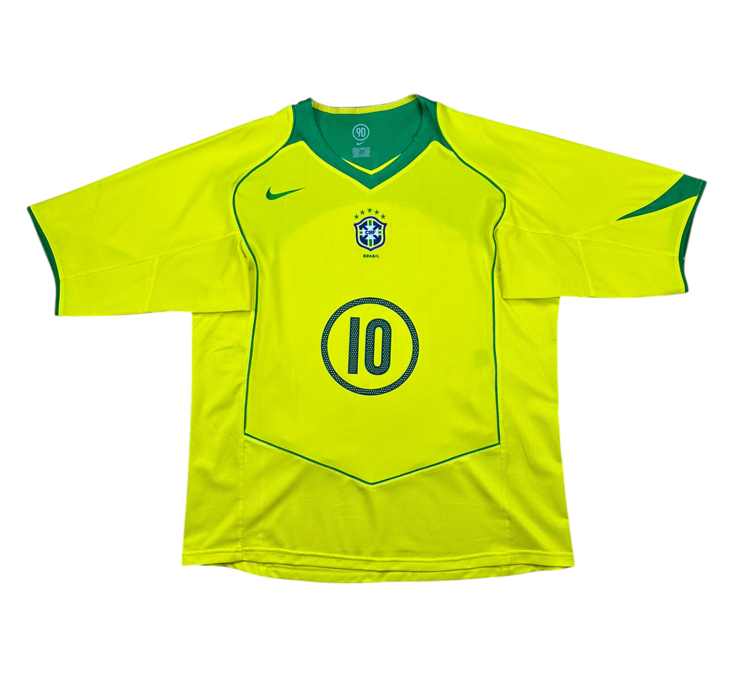 Brasilien 2004-06 "Ronaldinho" Heim Trikot L nike