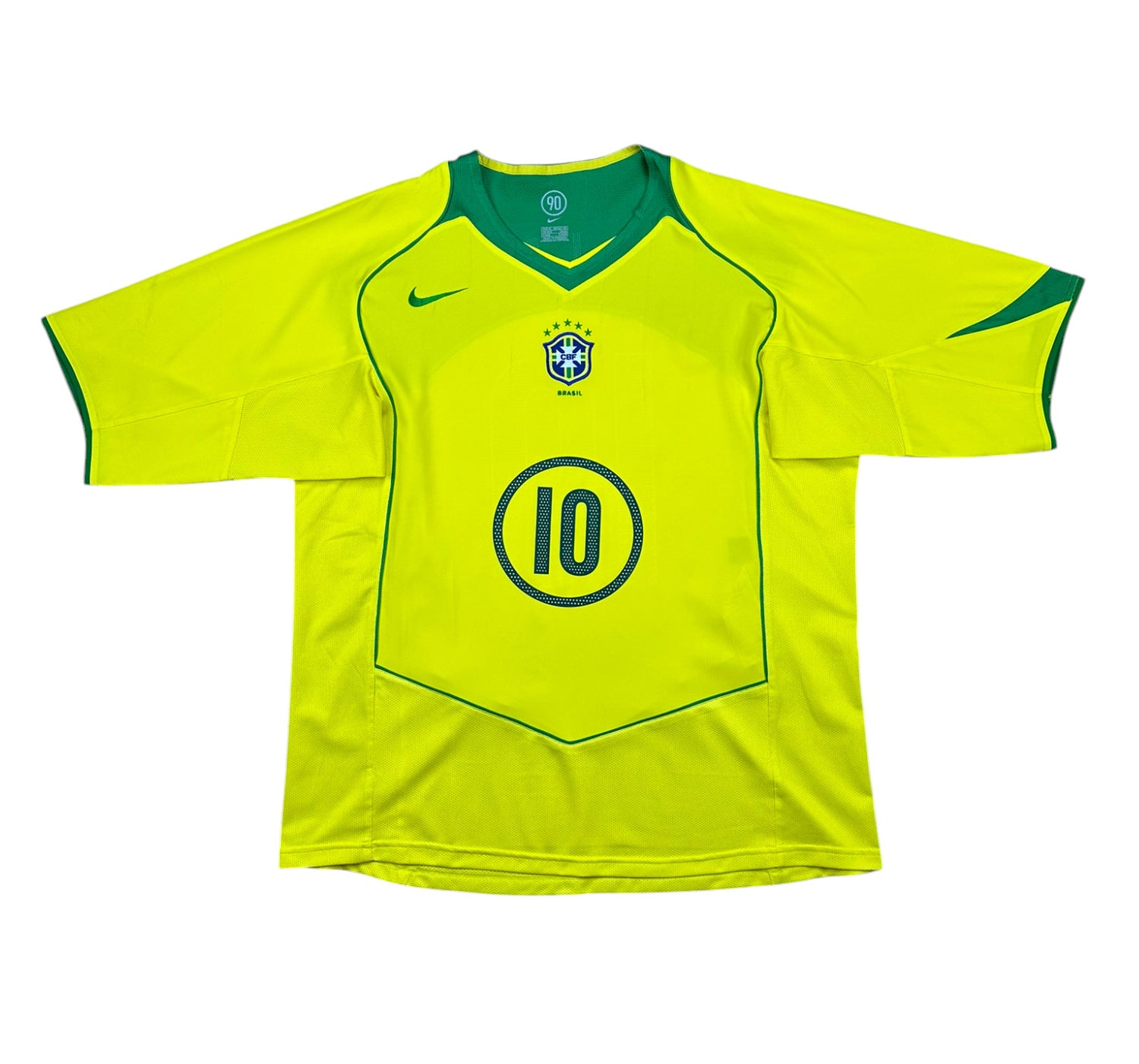 Brasilien 2004-06 "Ronaldinho" Heim Trikot L nike
