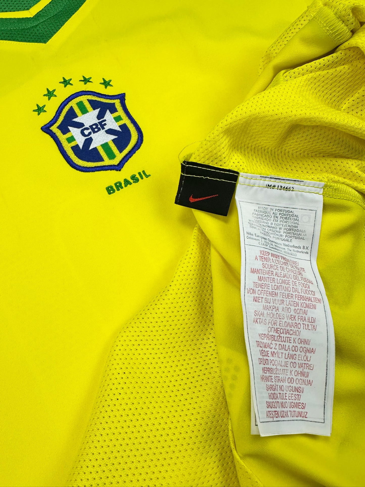 Brasilien 2004-06 "Ronaldinho" Heim Trikot L nike