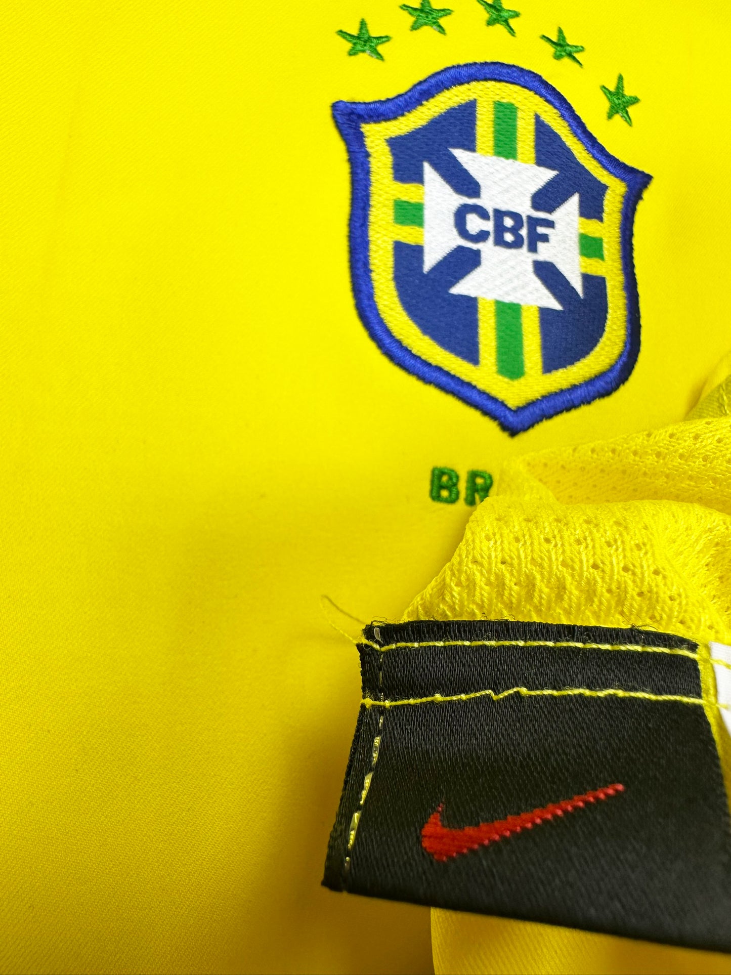 Brasilien 2004-06 "Ronaldinho" Heim Trikot L nike