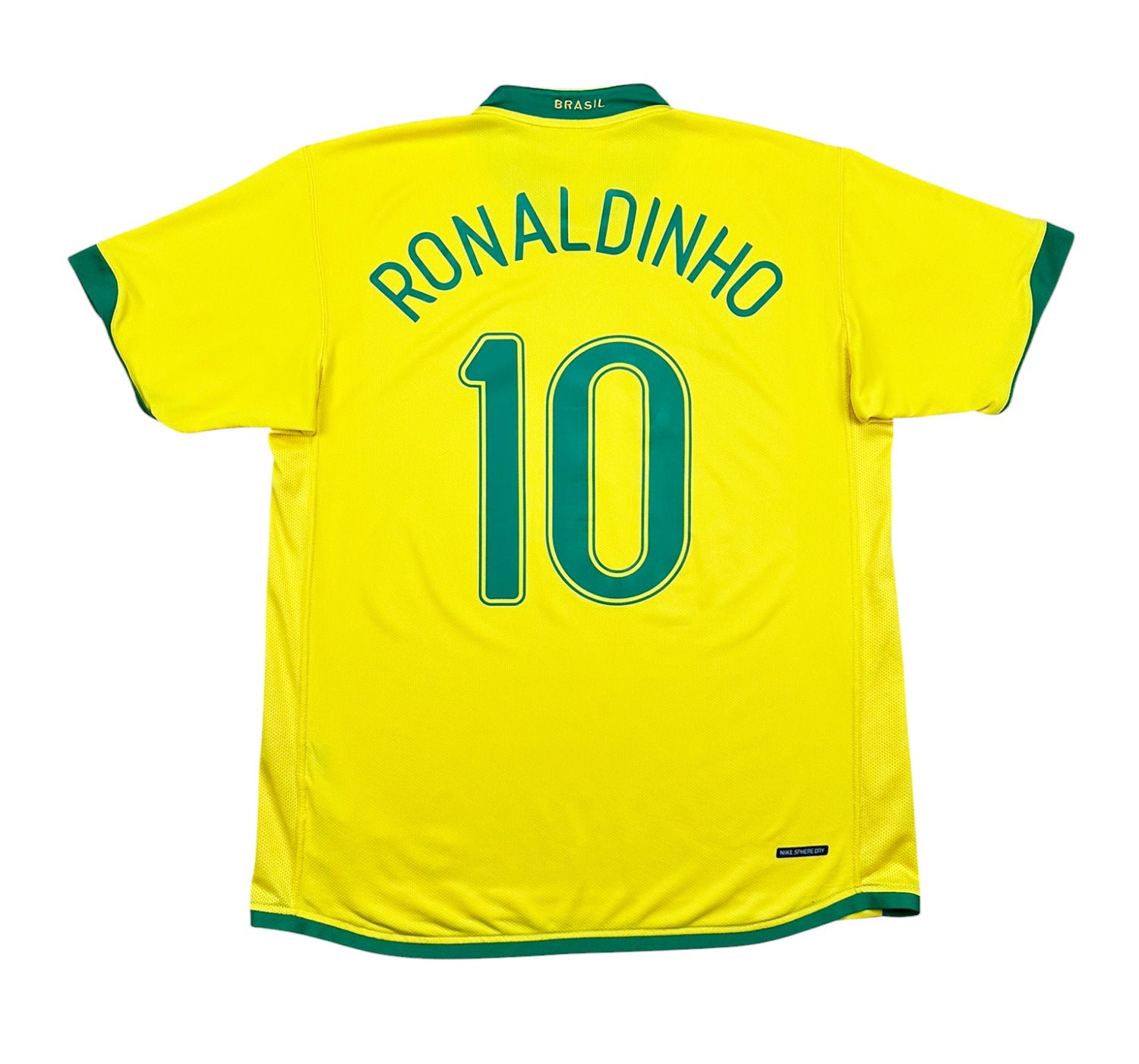Brasilien 2006-08 "Ronaldinho" Heim Trikot L nike