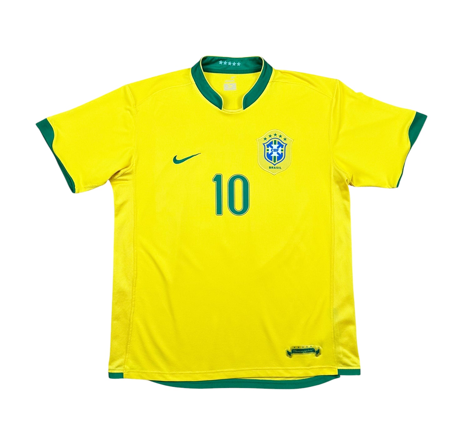 Brasilien 2006-08 "Ronaldinho" Heim Trikot L nike