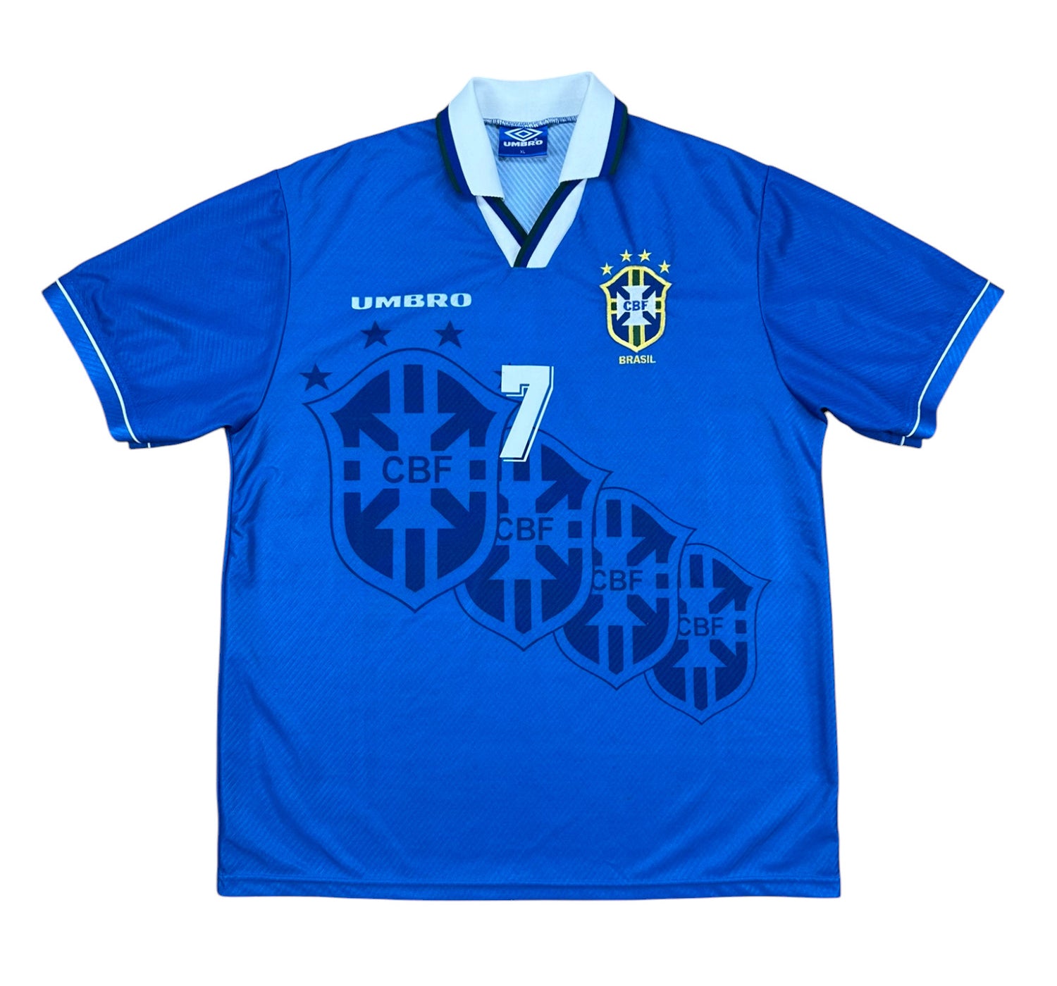 Brasilien 1994 "Bebeto" Auswärts Trikot XL umbro