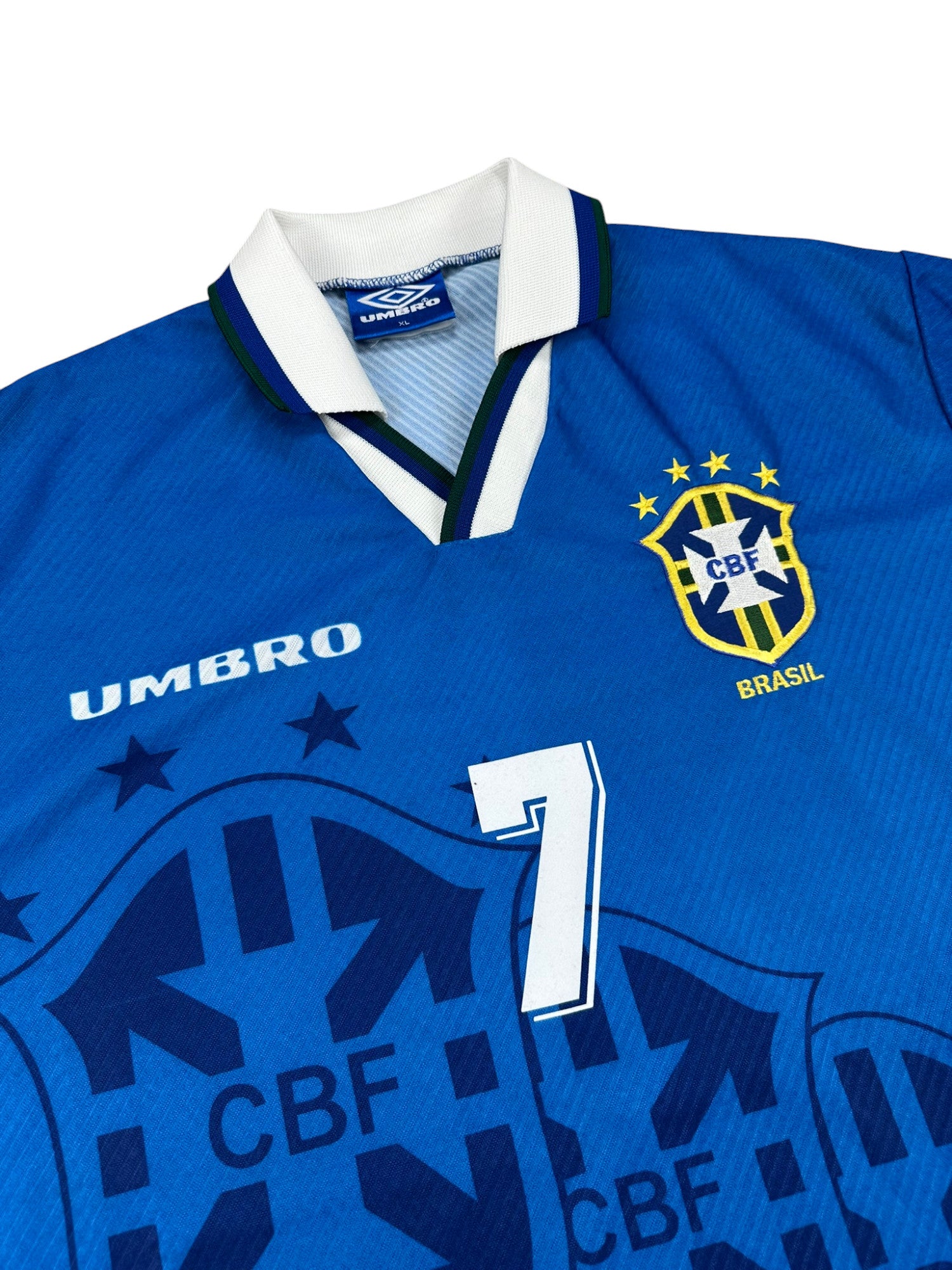 Brasilien 1994 "Bebeto" Auswärts Trikot XL umbro