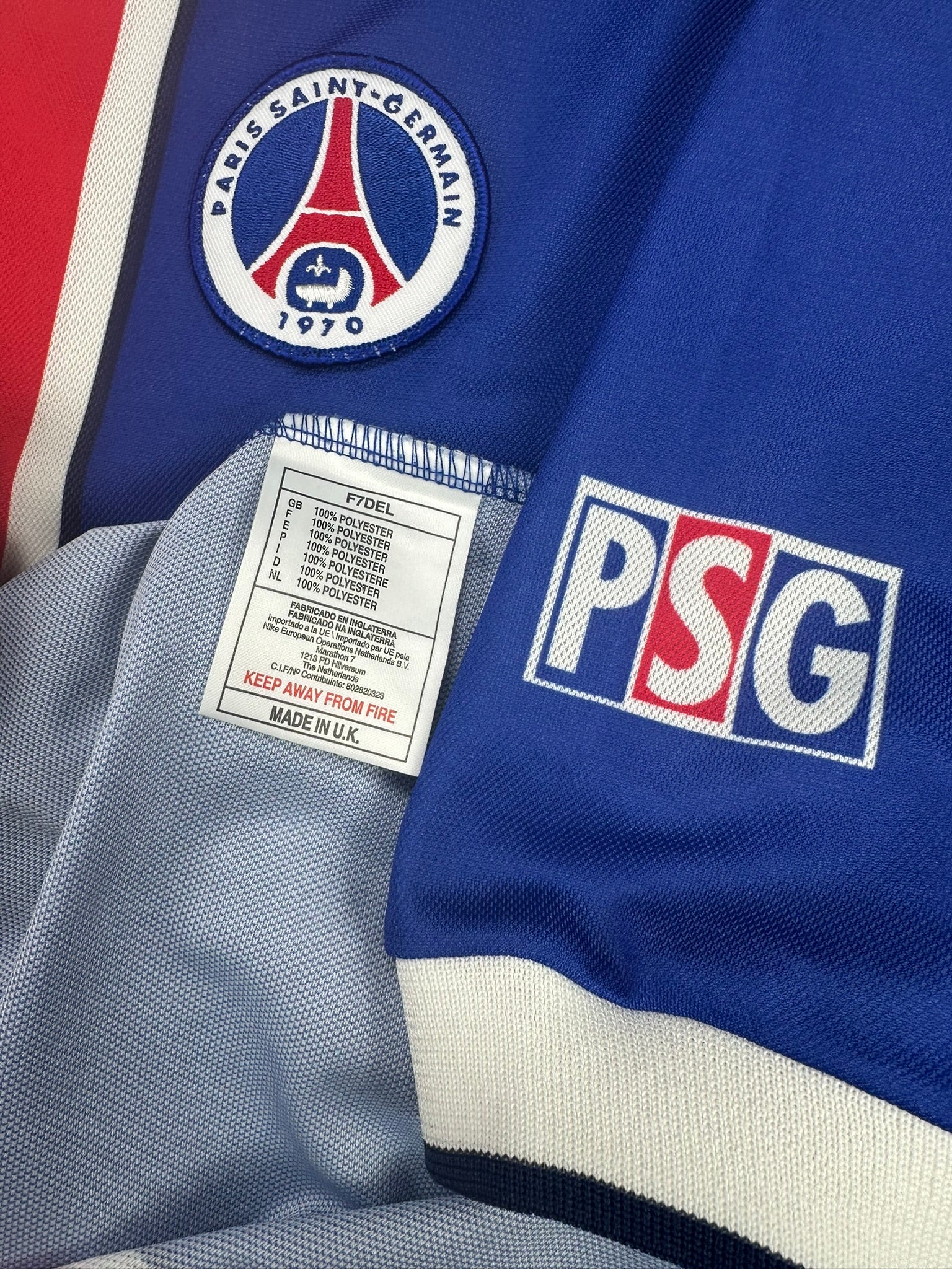 Paris Saint-Germain 1997-98 Heim Trikot XL nike