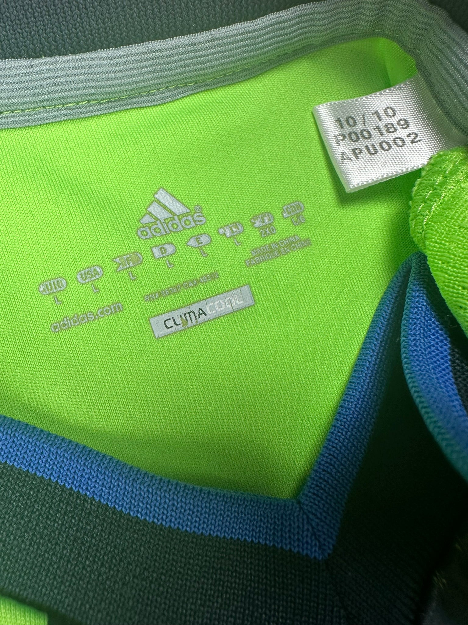 Chelsea 2010-11 "Drogba" Auswärts Trikot L adidas