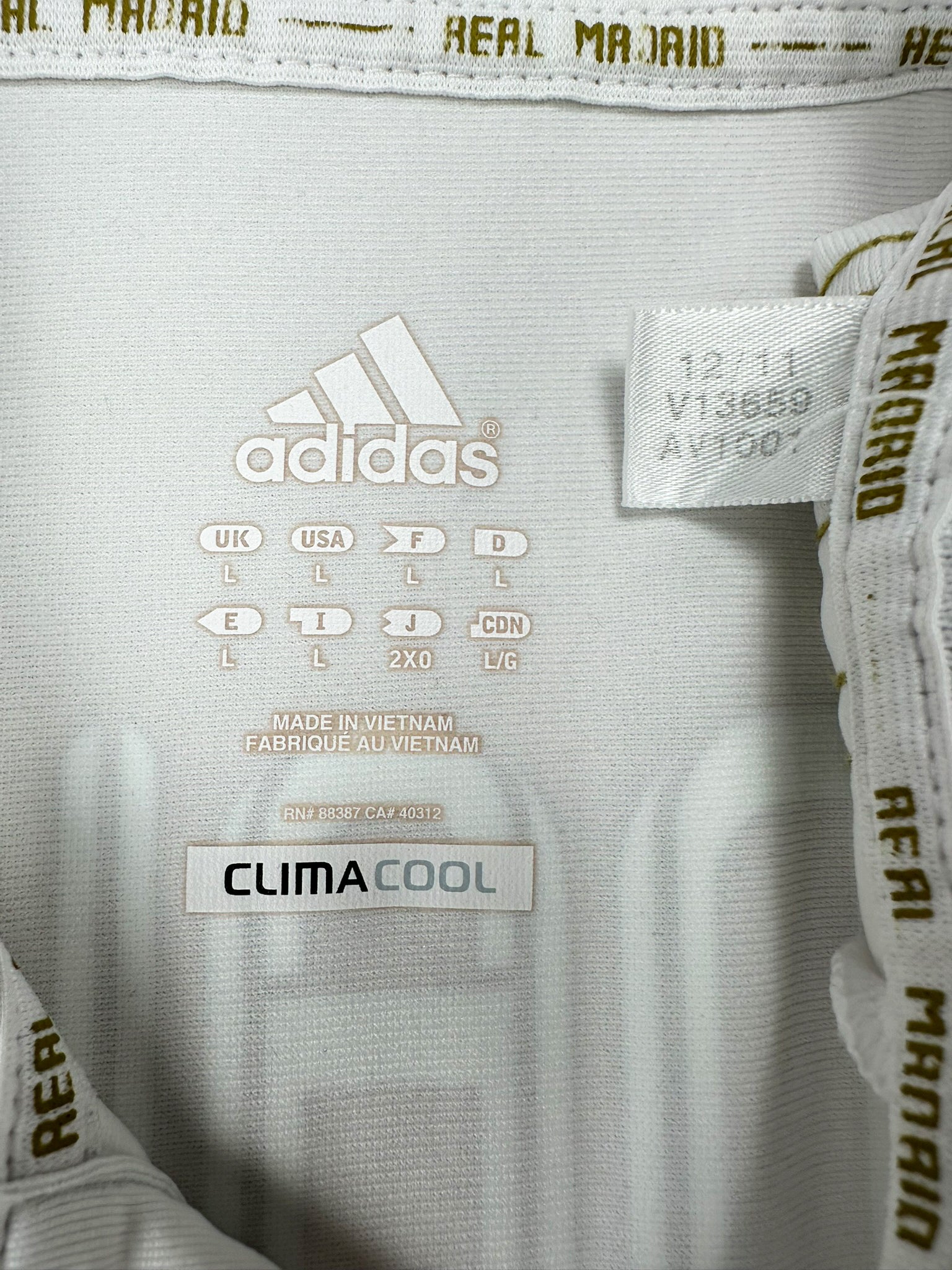 Real Madrid 2011-12 "Cristiano Ronaldo" Heim Trikot L adidas