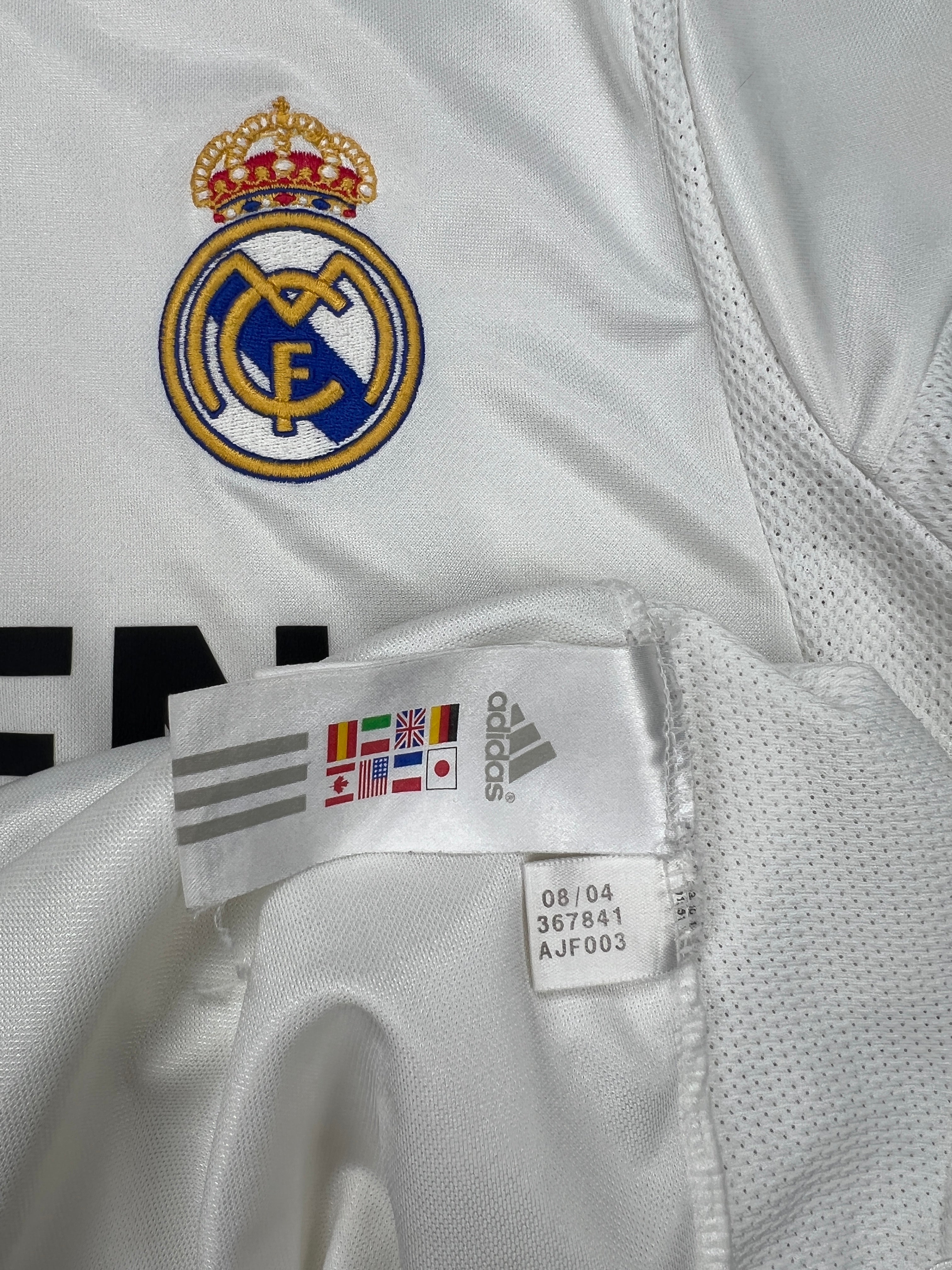 Real Madrid 2004-05 "Beckham" Heim Trikot S adidas