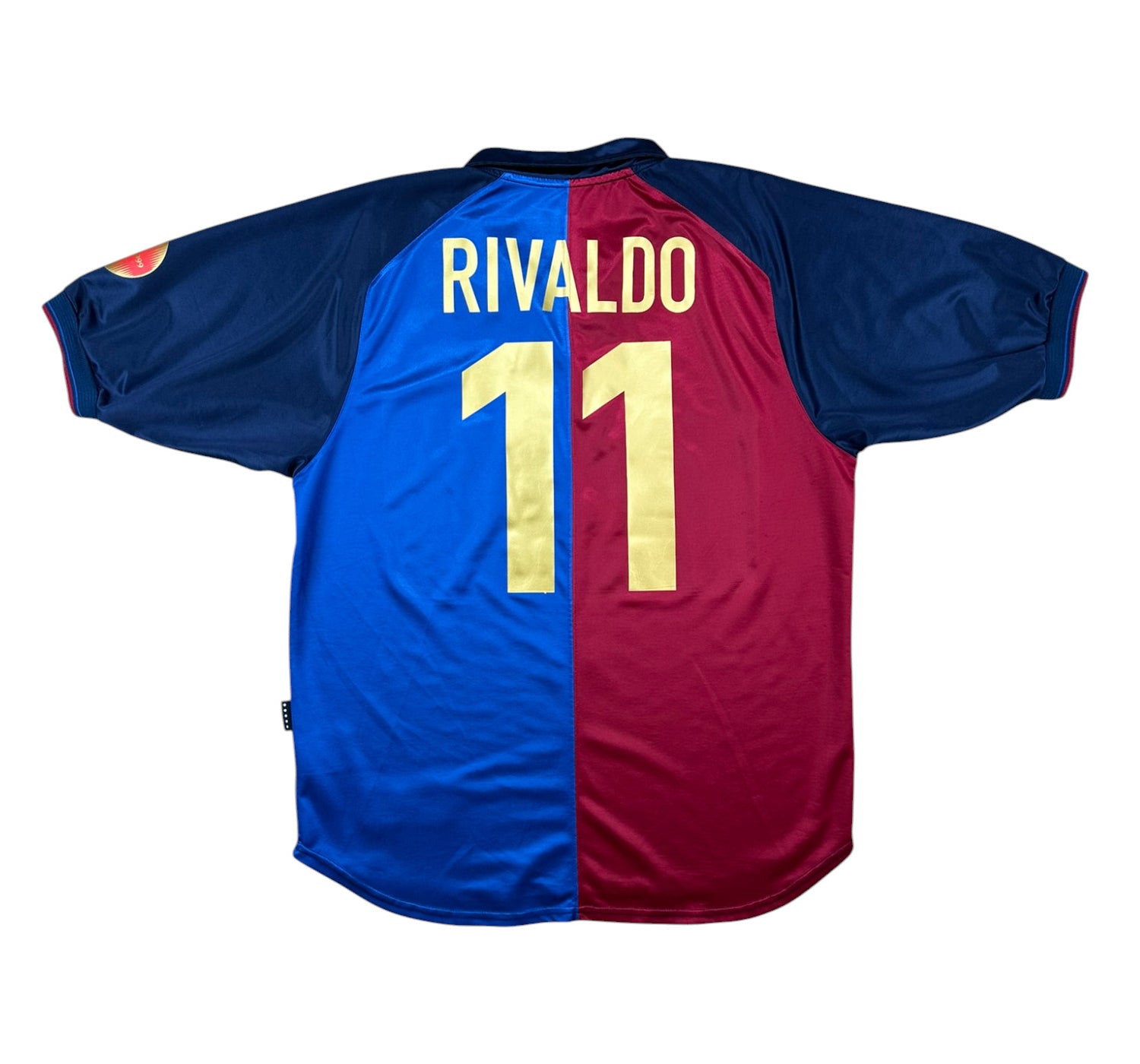Barcelona 1999-00 "Rivaldo" Heim Trikot L nike *100 Jahre*