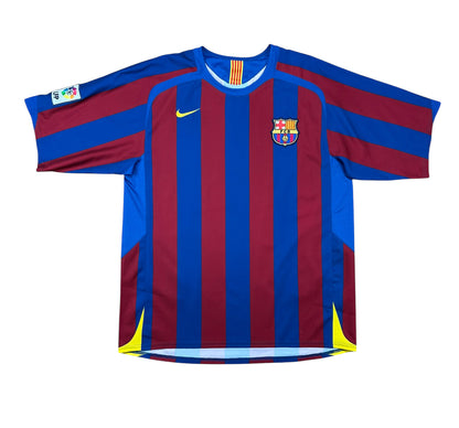 FC Barcelona 2005-06 "Messi" Heim Trikot L nike total 90