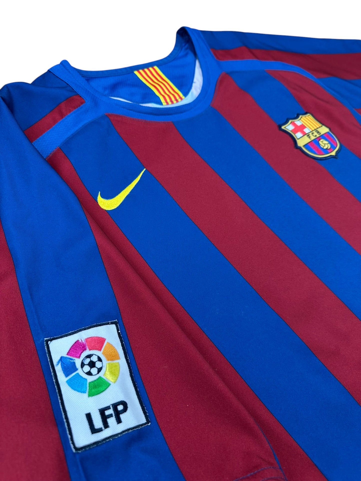 FC Barcelona 2005-06 "Messi" Heim Trikot L nike total 90