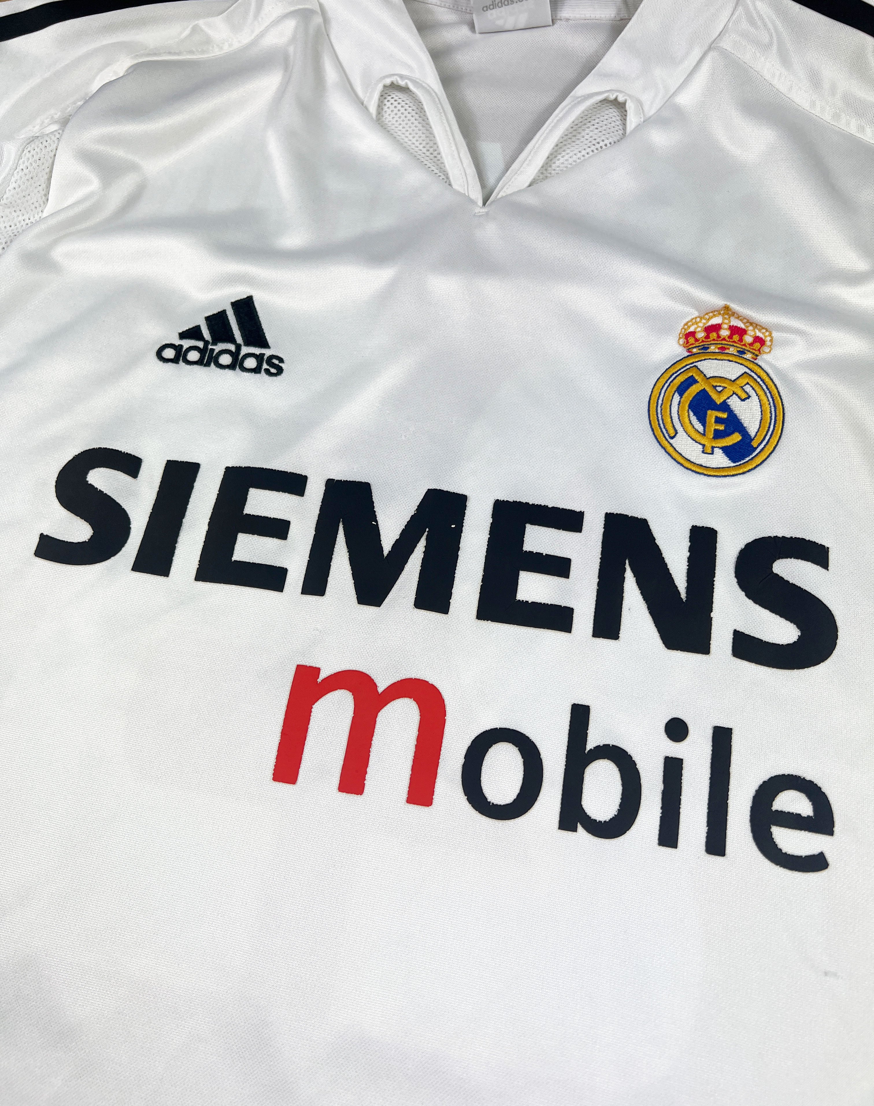 Real Madrid 2004-05 "Beckham" Heim Trikot L adidas
