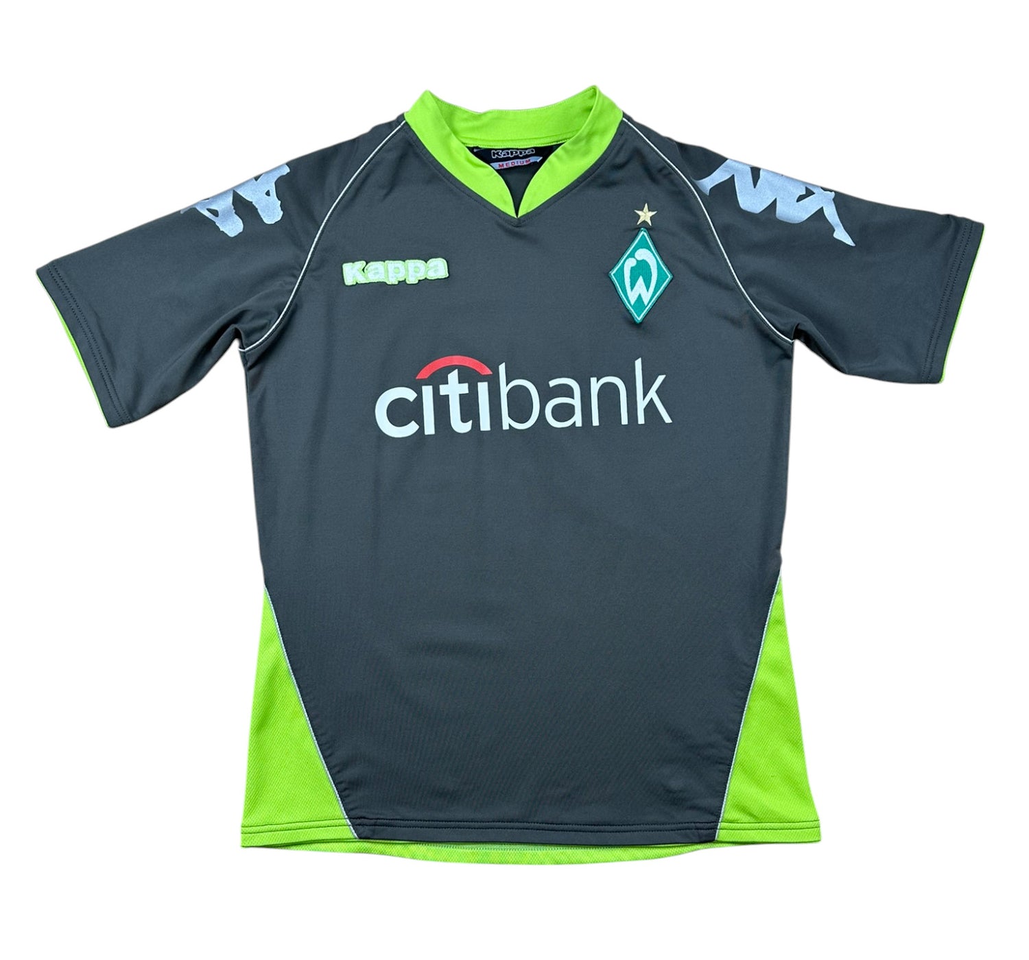 Werder Bremen 2007-08 Auswärts Trikot M kappa