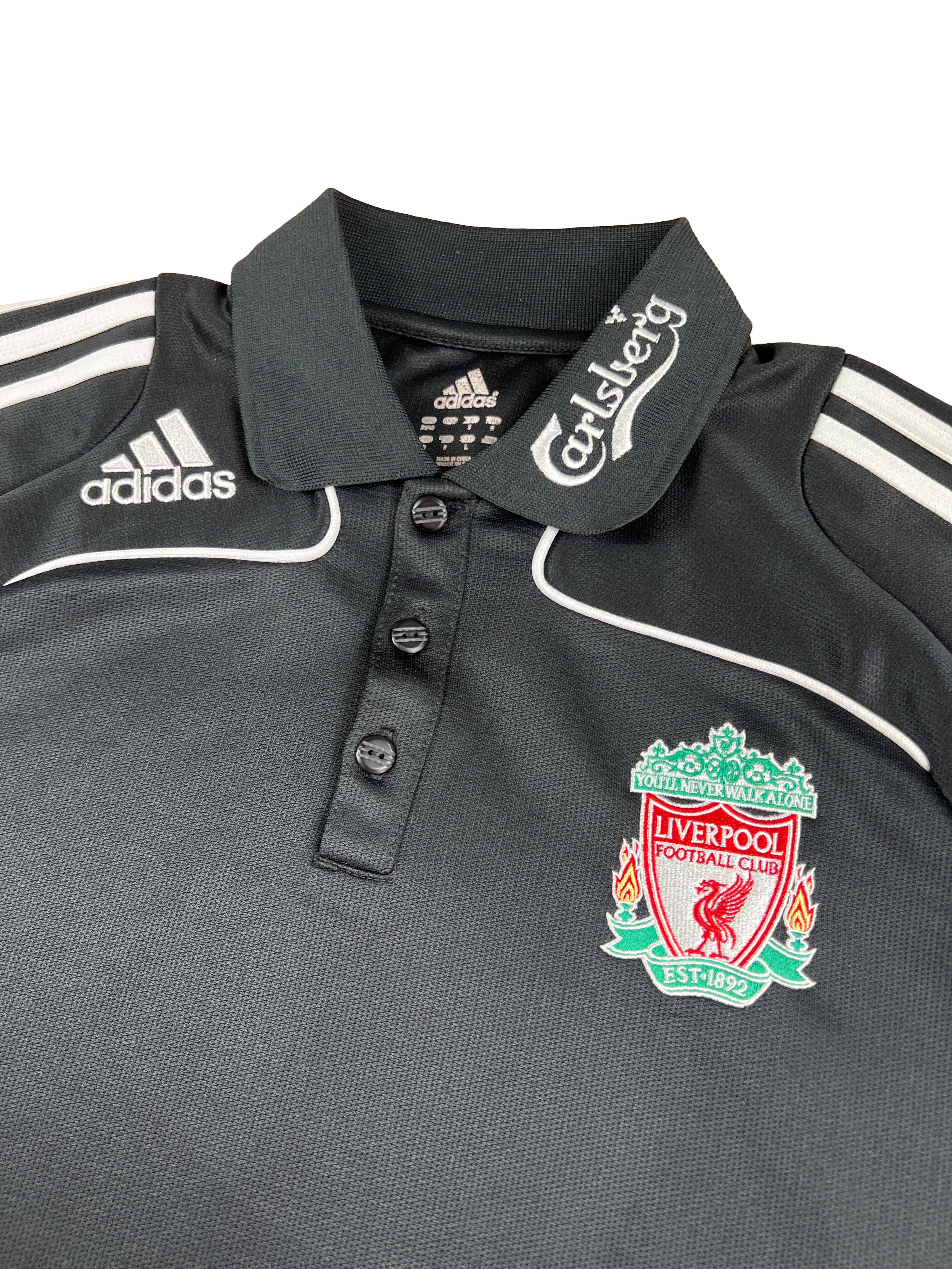 Liverpool 2008 Polo Shirt S-M adidas