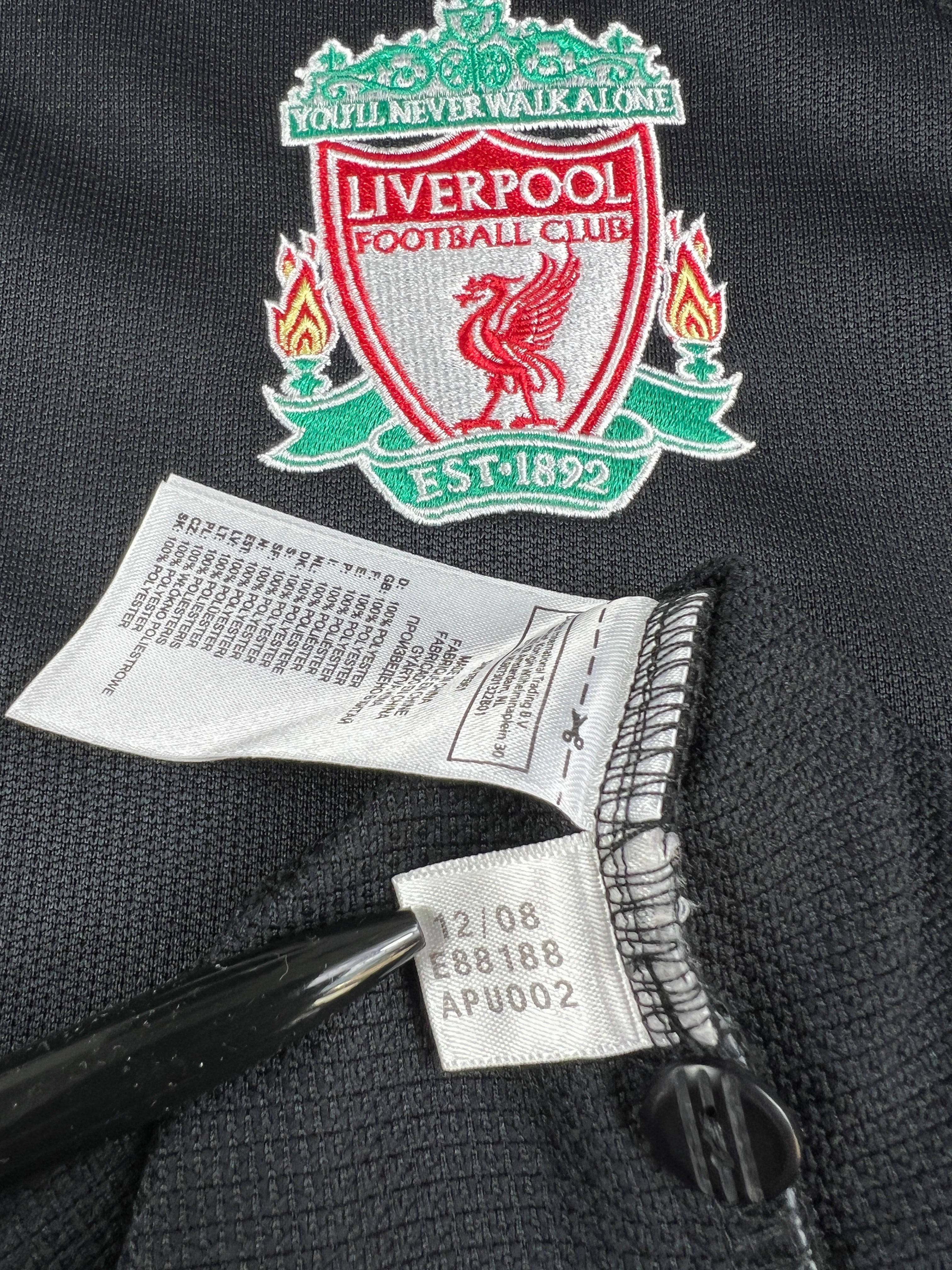 Liverpool 2008 Polo Shirt S-M adidas
