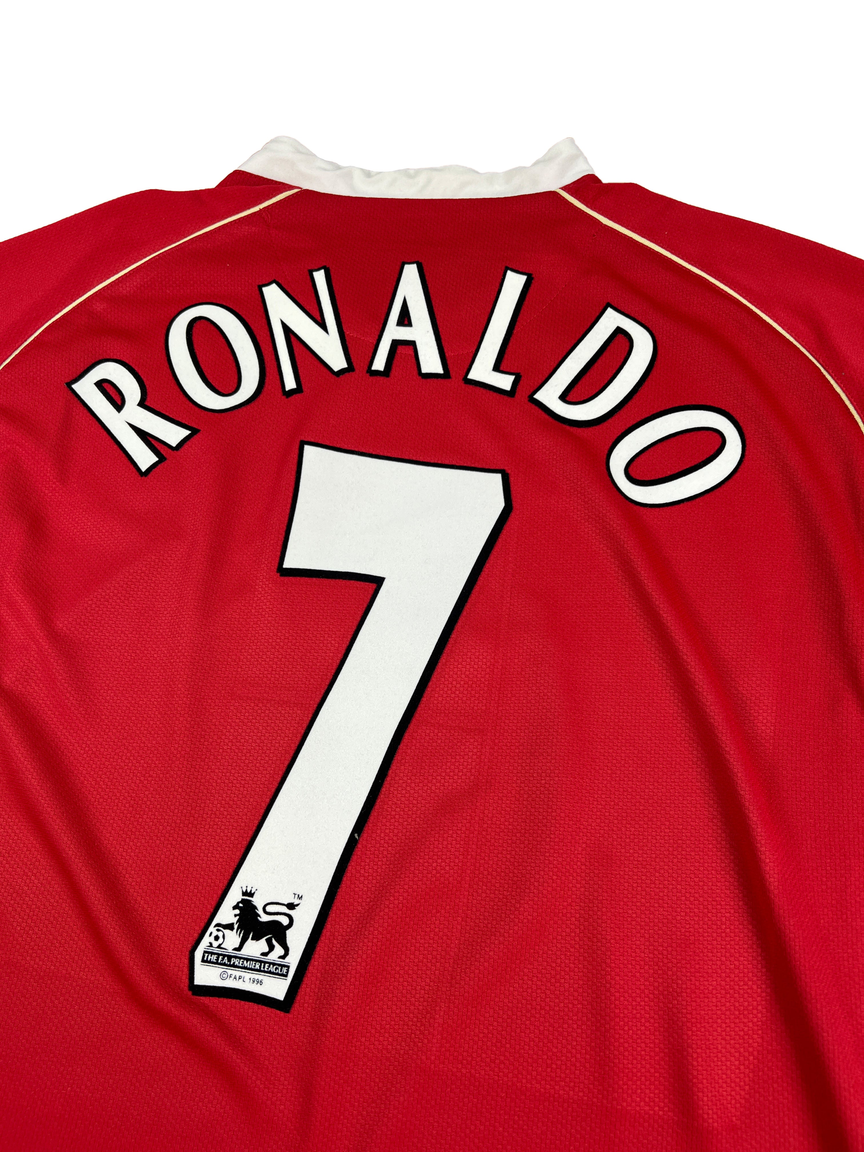 Manchester United 2006-07 "Cristiano Ronaldo" Heim Trikot L nike
