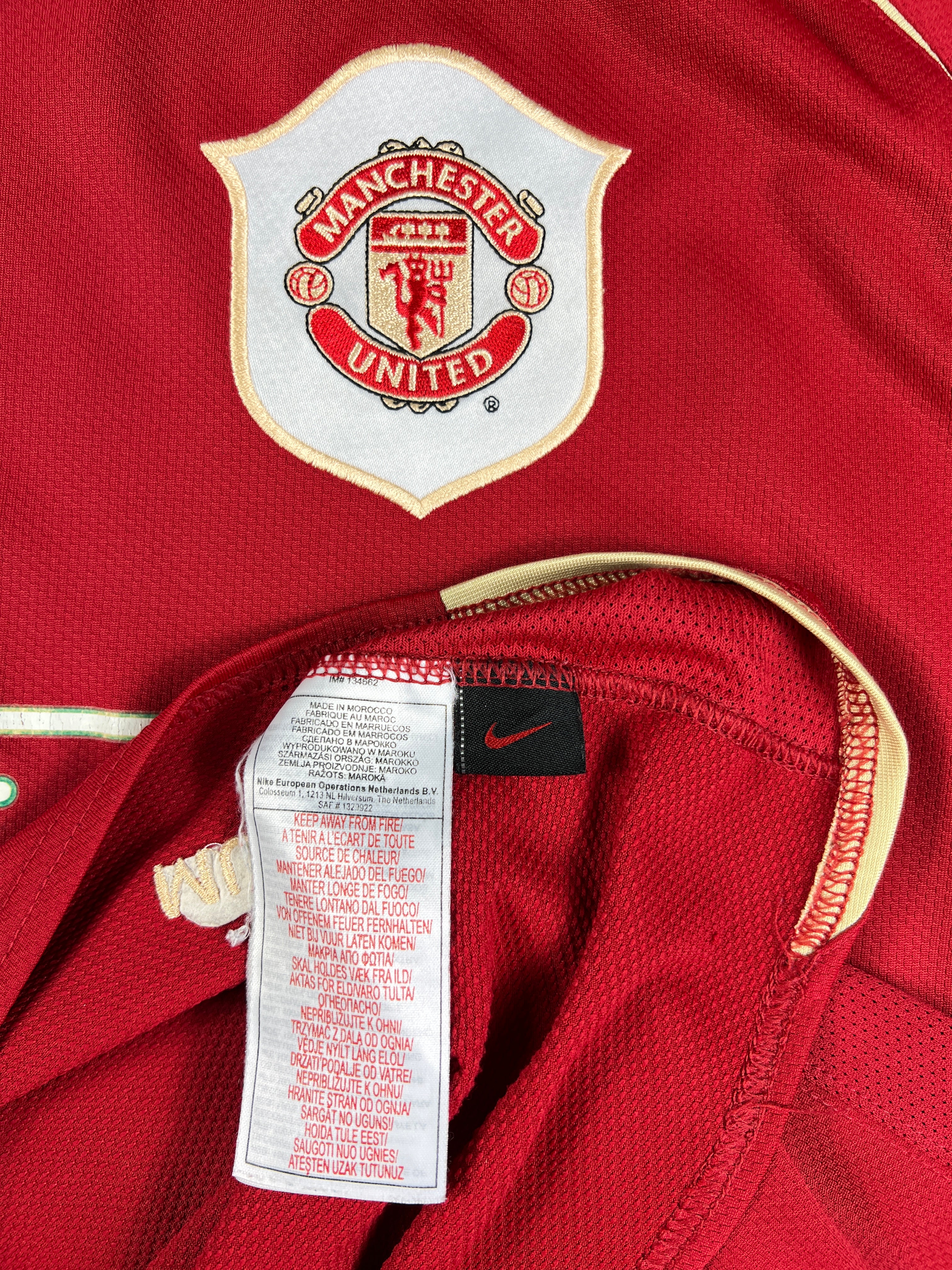 Manchester United 2006-07 "Cristiano Ronaldo" Heim Trikot L nike