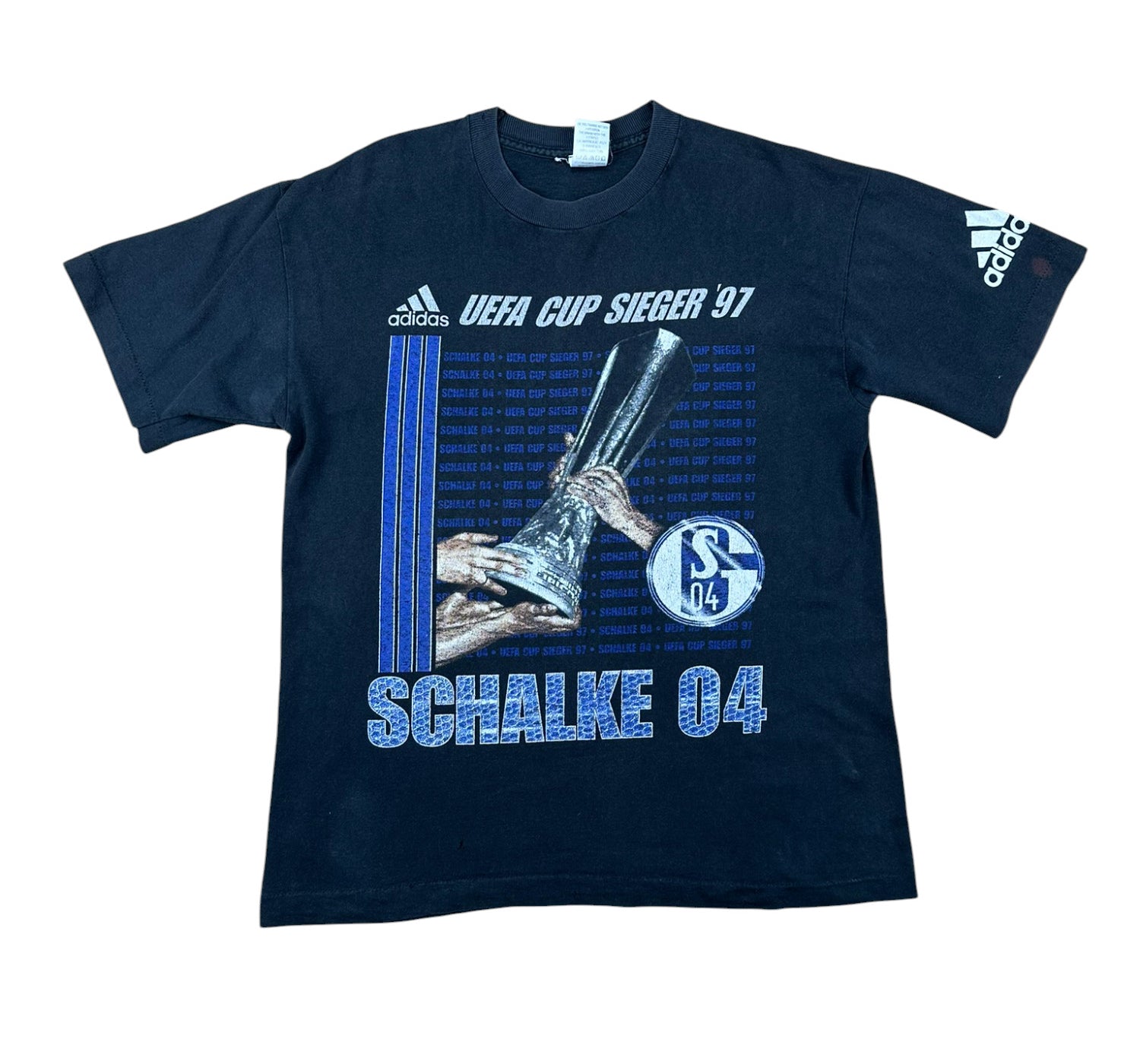 Schalke 04 1997 T-Shirt S adidas