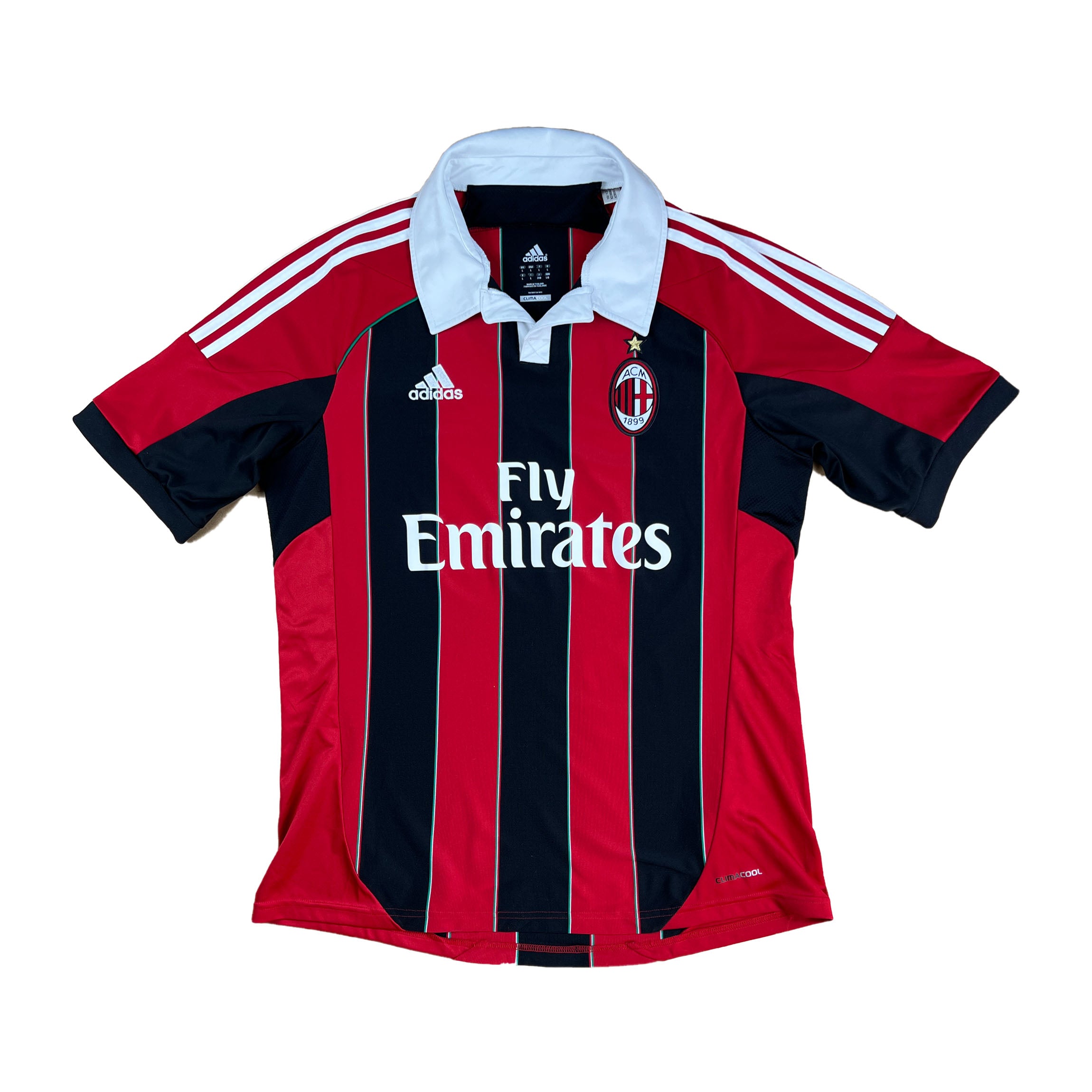 AC Mailand 2012-13 "Ibrahimovic" Heim Trikot "L" adidas