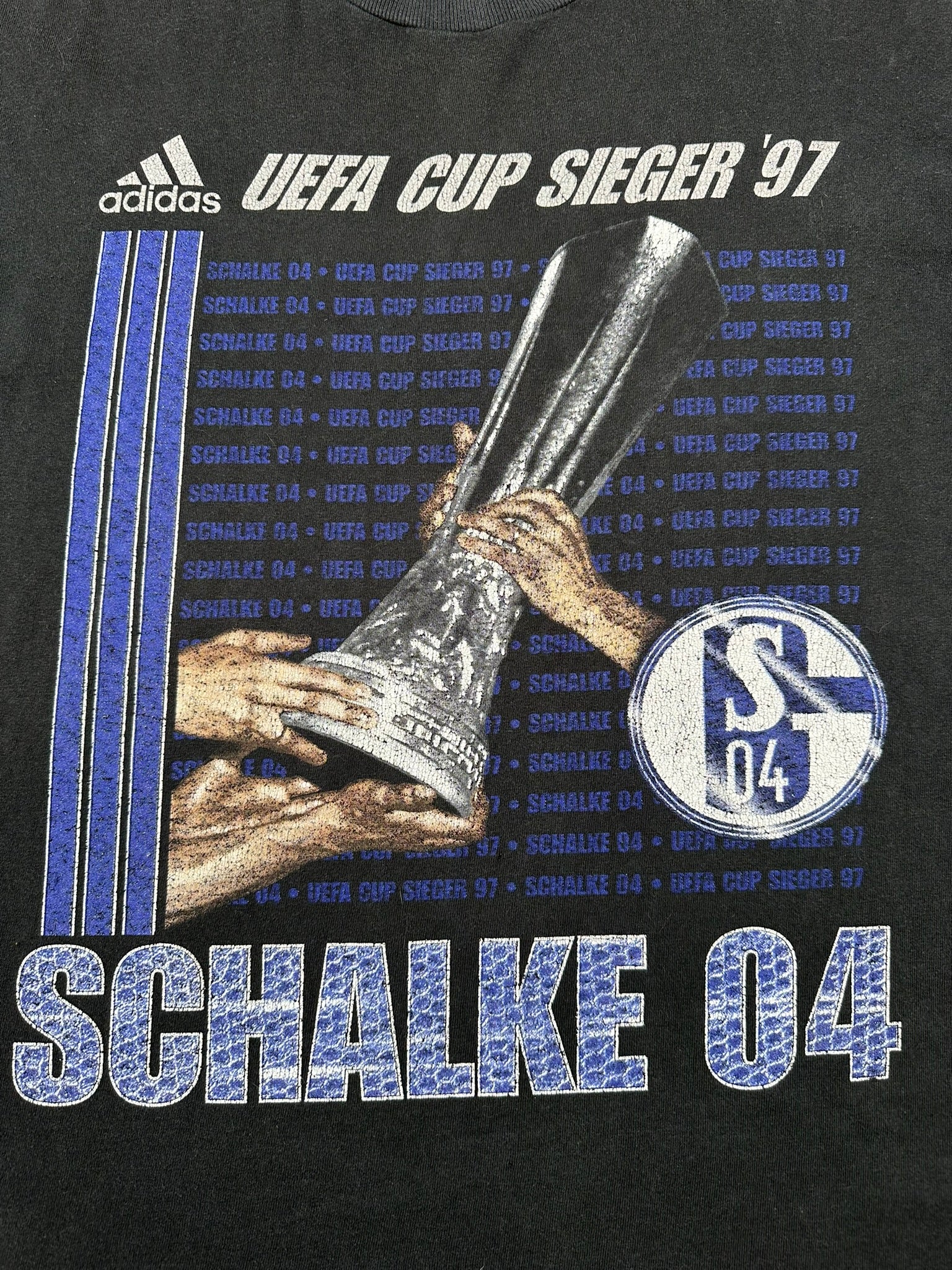 Schalke 04 1997 T-Shirt S adidas