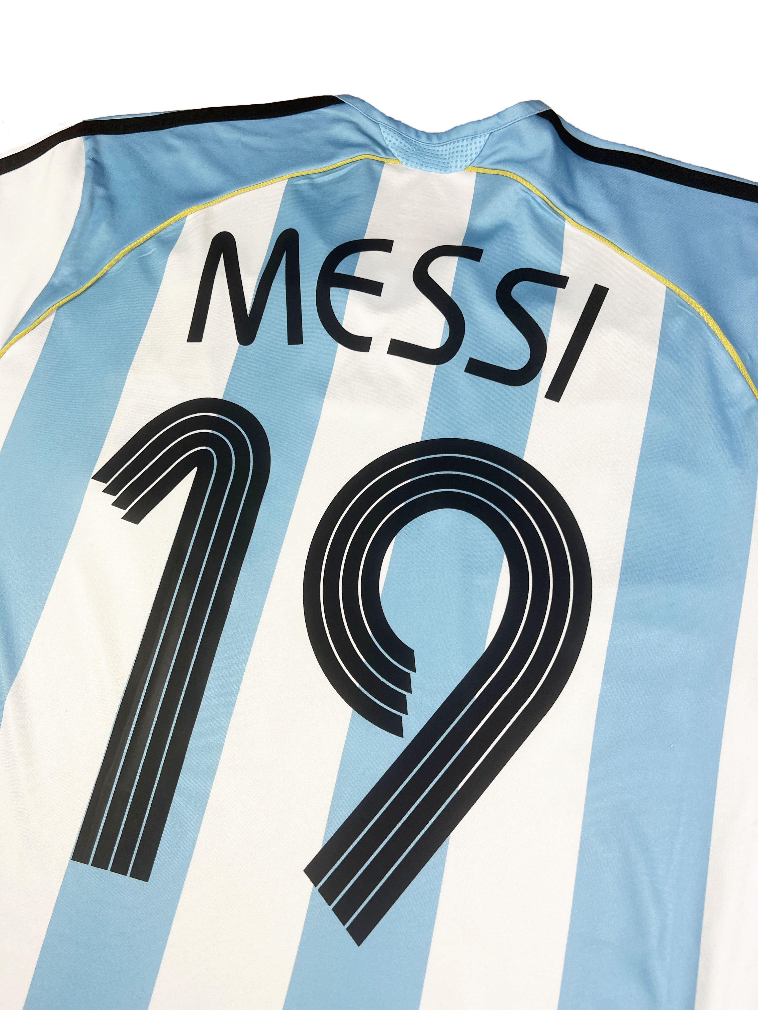 Argentinien 2006-08 "Messi" Heim Trikot XL adidas