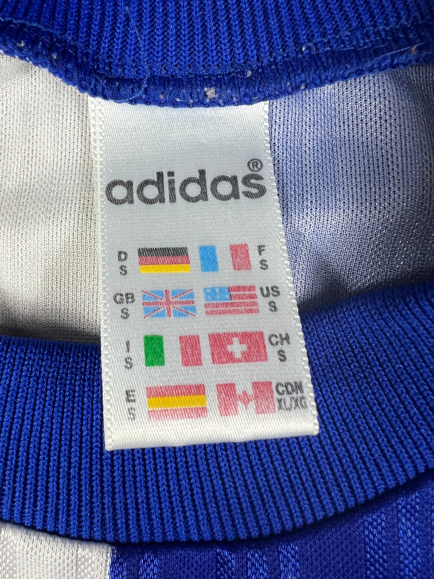 FC Schalke 04 90er Trainingsshirt S adidas