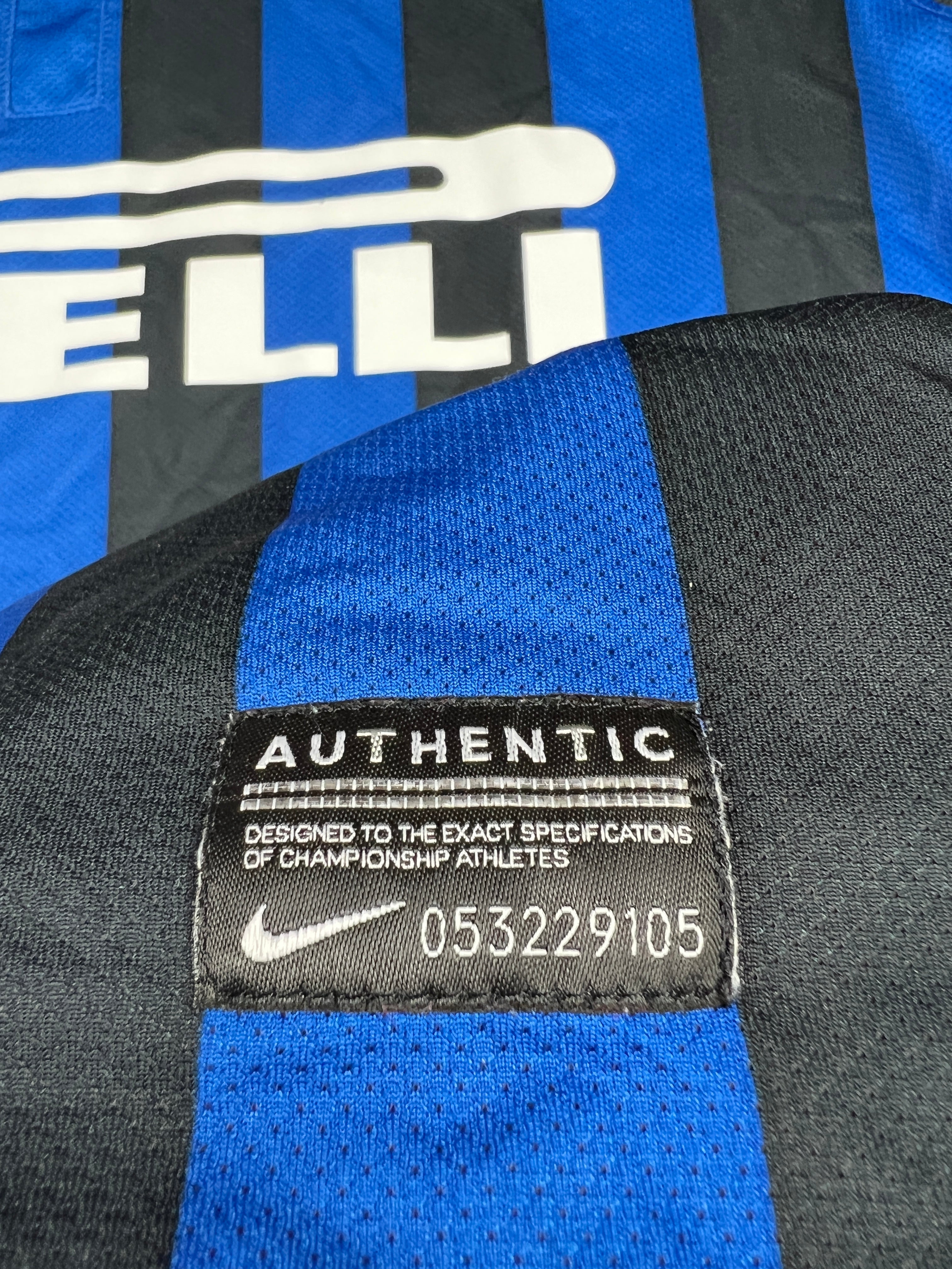 Inter Mailand 2011-12 Heim Trikot L nike