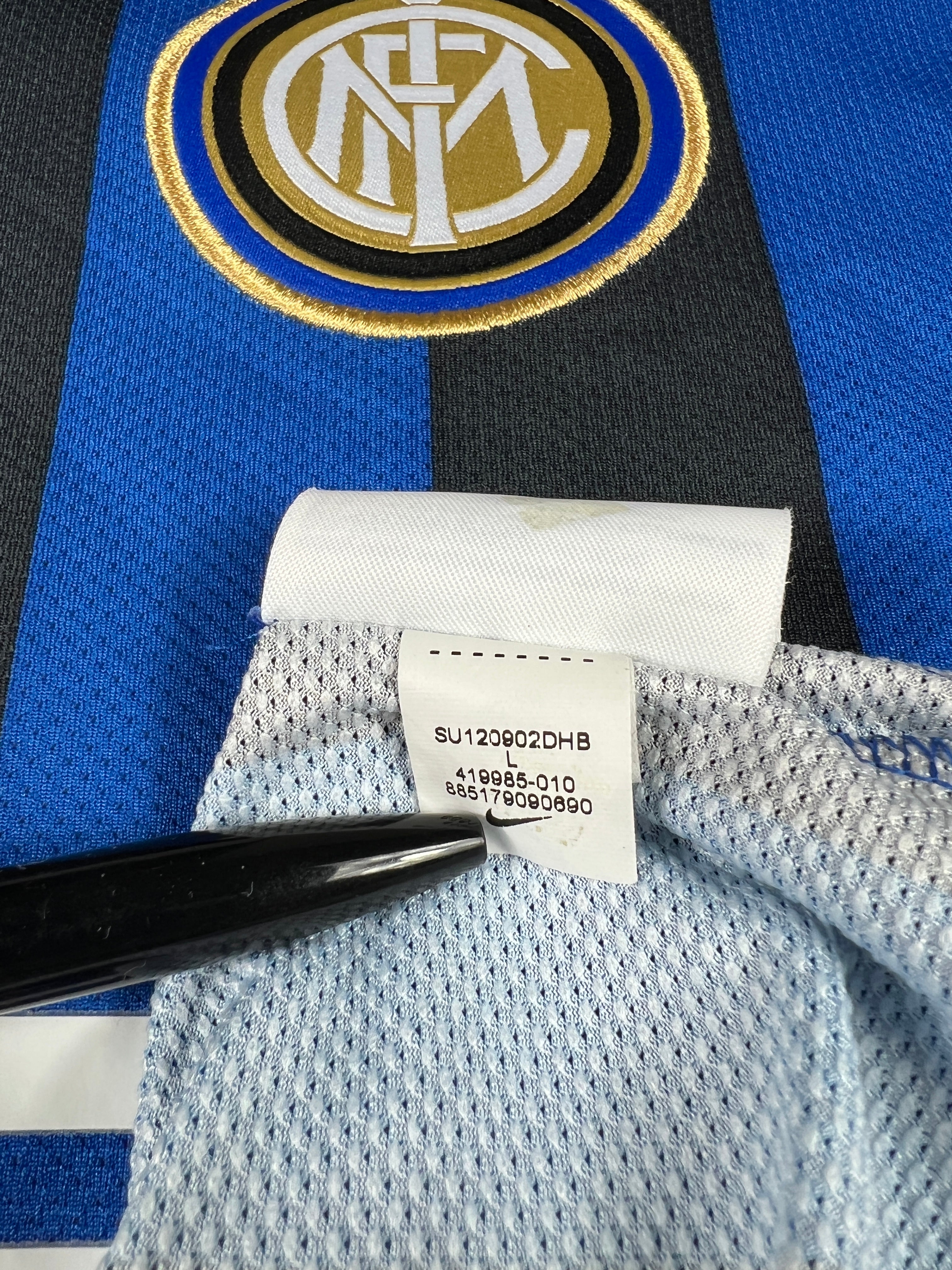 Inter Mailand 2011-12 Heim Trikot L nike