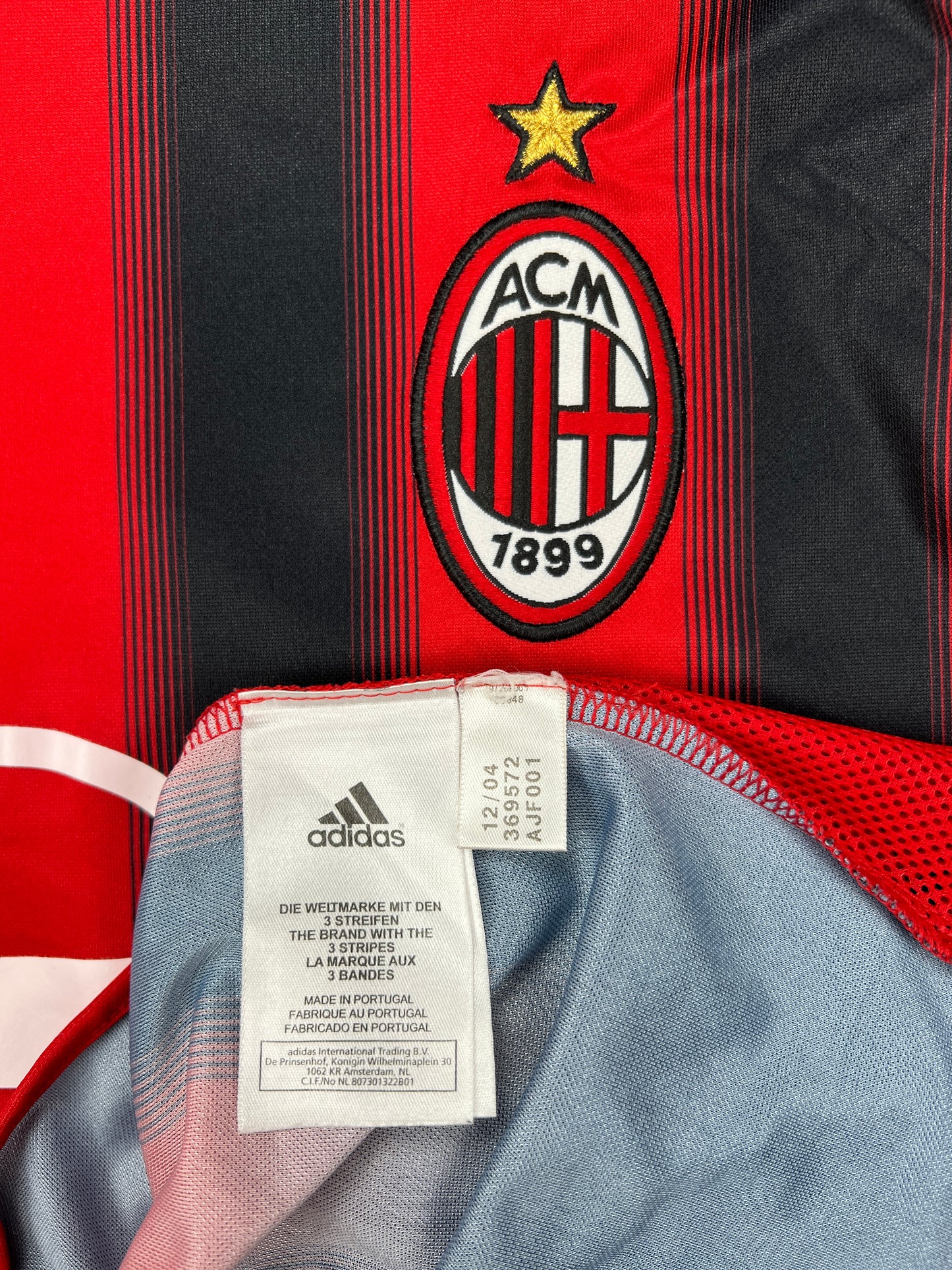 AC Mailand 2004-05 Heim Trikot L adidas